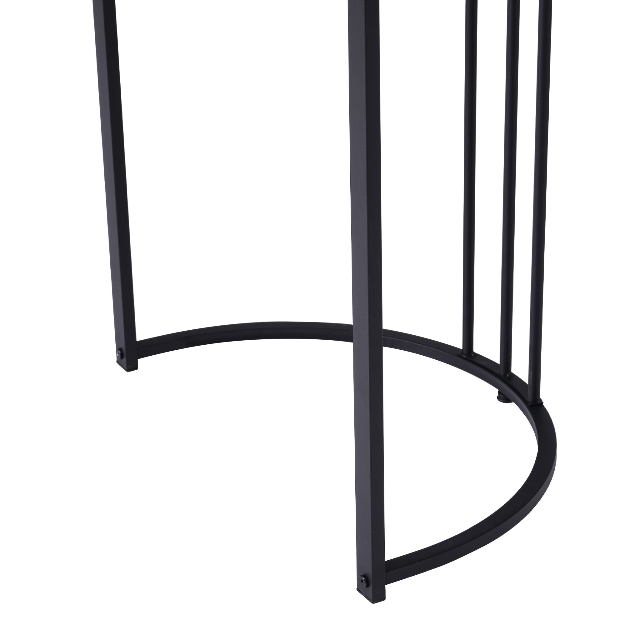 Logidon eettafel 140x80 cm grijs marmerpatroon verstelbare poten