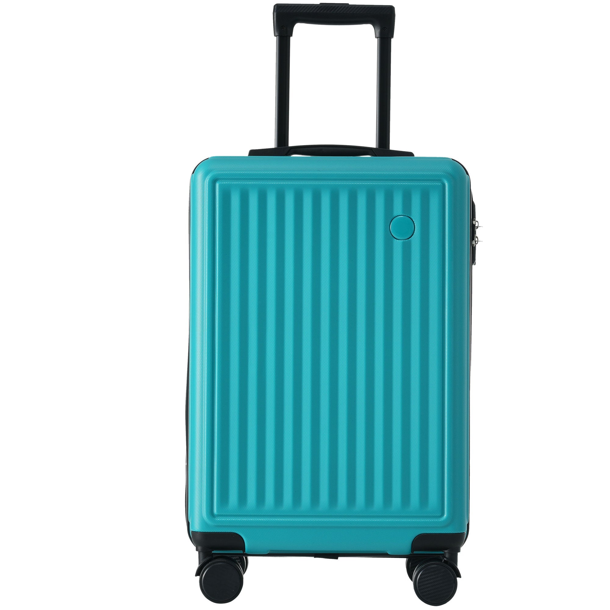 Logidon hardschalige koffer groen 50x35,5x22 cm 4 wielen TSA slot
