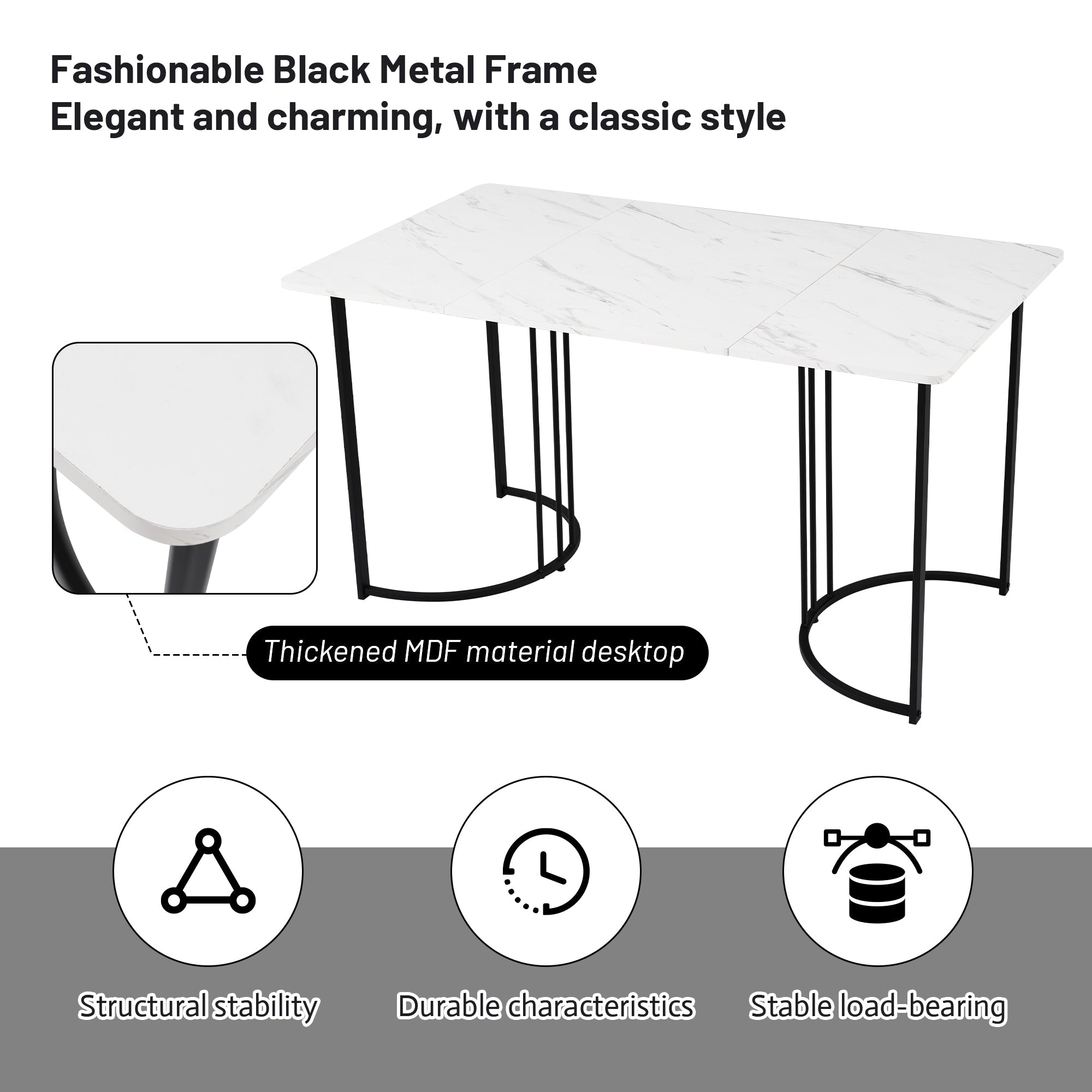 Logidon eettafelset 5 stuks donkergroene fluwelen stoelen tafel 140x80 cm