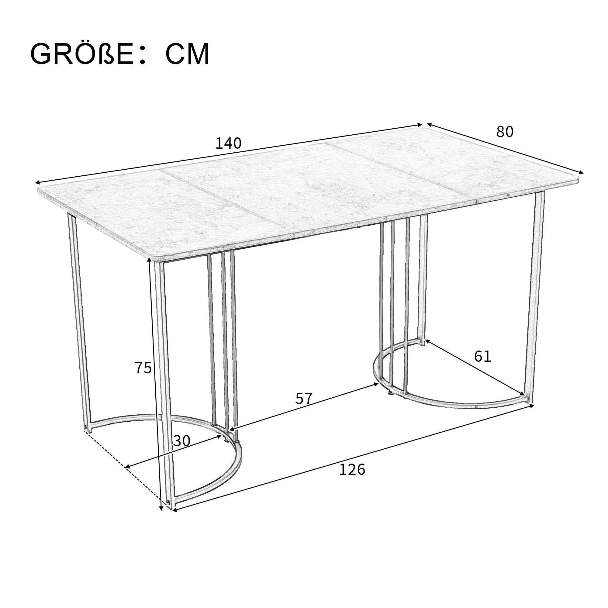 Logidon eetgroepset 5 stuks donkergroene fluwelen stoelen witte MDF tafel