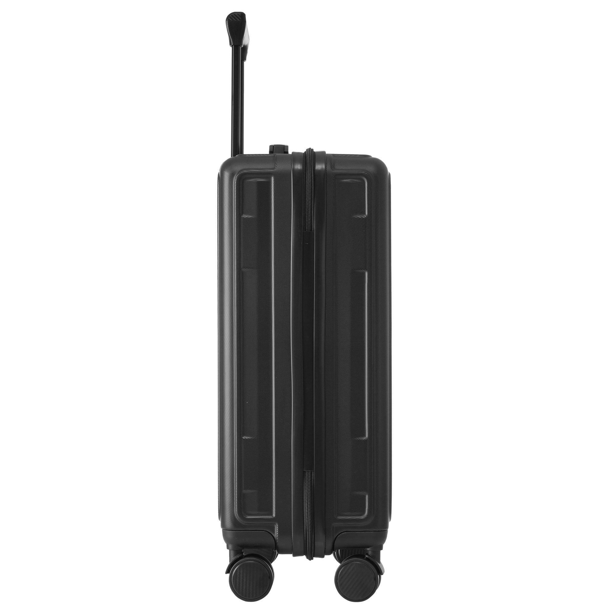 Logidon kofferset M-L-XL hardcase zwart TSA slot