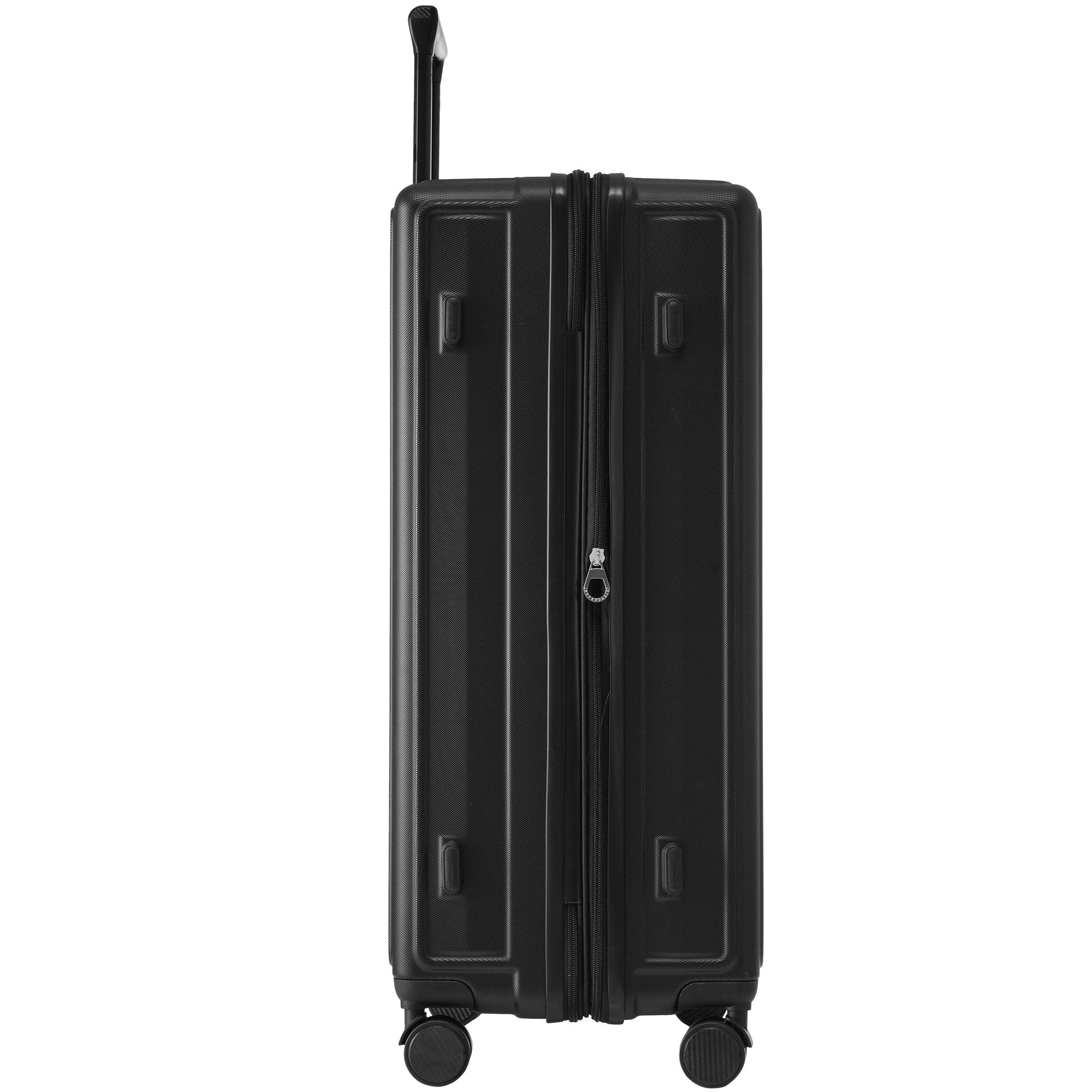 Logidon kofferset M-L-XL hardcase zwart TSA slot