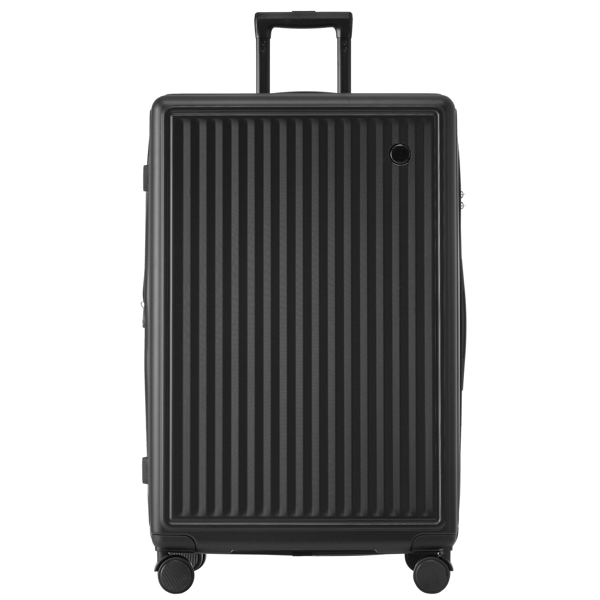 Logidon kofferset M-L-XL hardcase zwart TSA slot