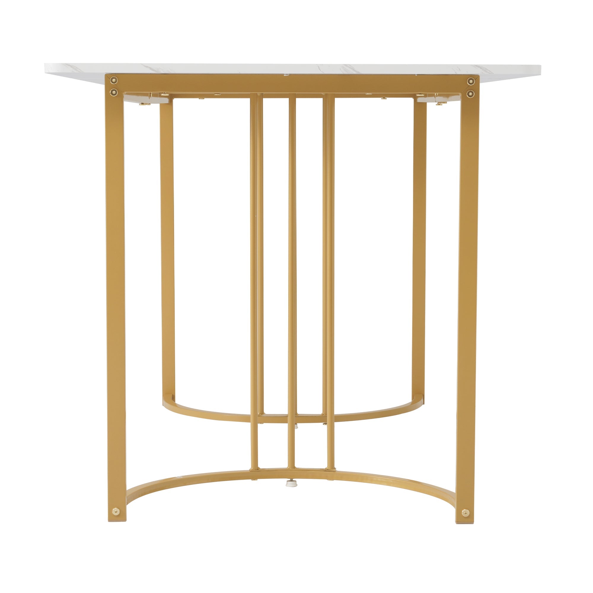 Logidon dining group 5-piece white dining table 140x80 dark green velvet chairs