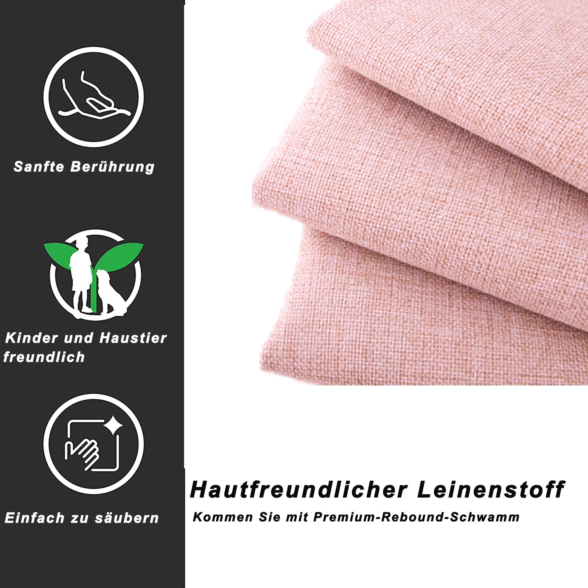 Logidon gestoffeerd bed 90x200 roze met onderschuifbed en opberglades