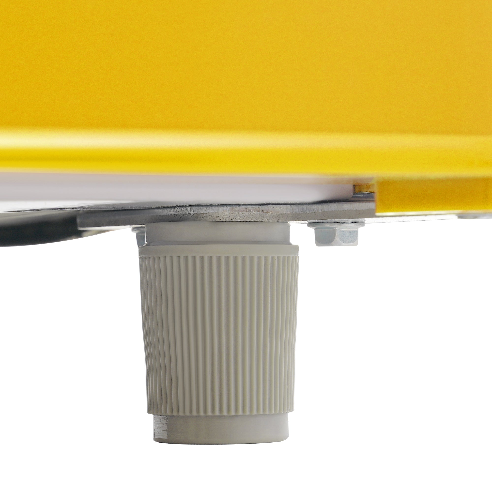 Logidon Retro Koelkast Geel 72 L dubbele deur, LED-licht, 120 kWh/jaar