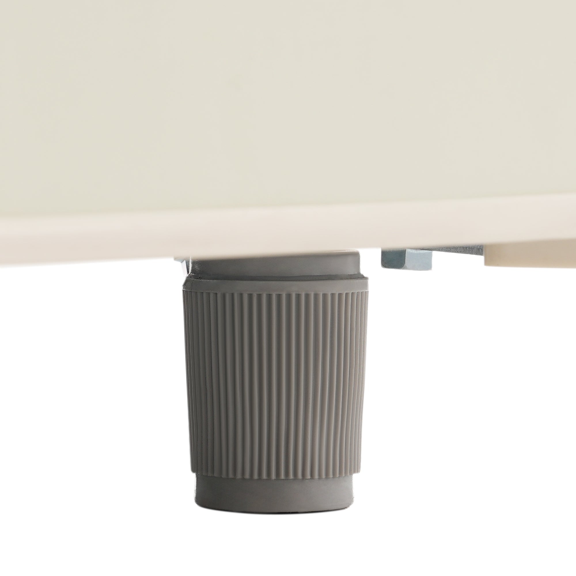 Logidon retro koelkast wit dubbele deur 72 L, 21 L vriesvak