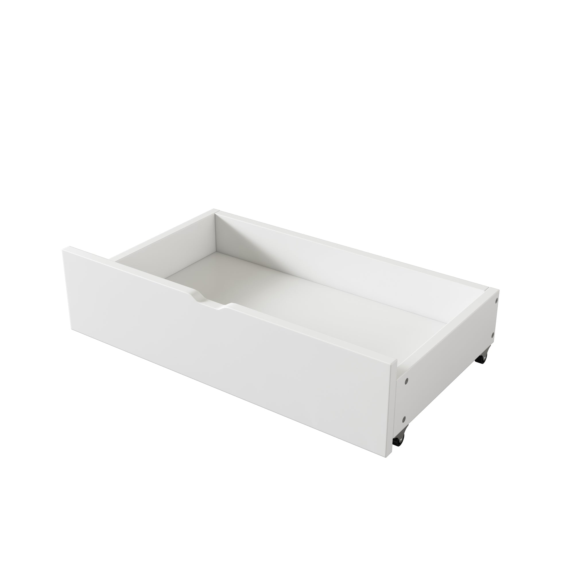 Logidon daybed 90x200 cm met opbergruimte en twee lades wit