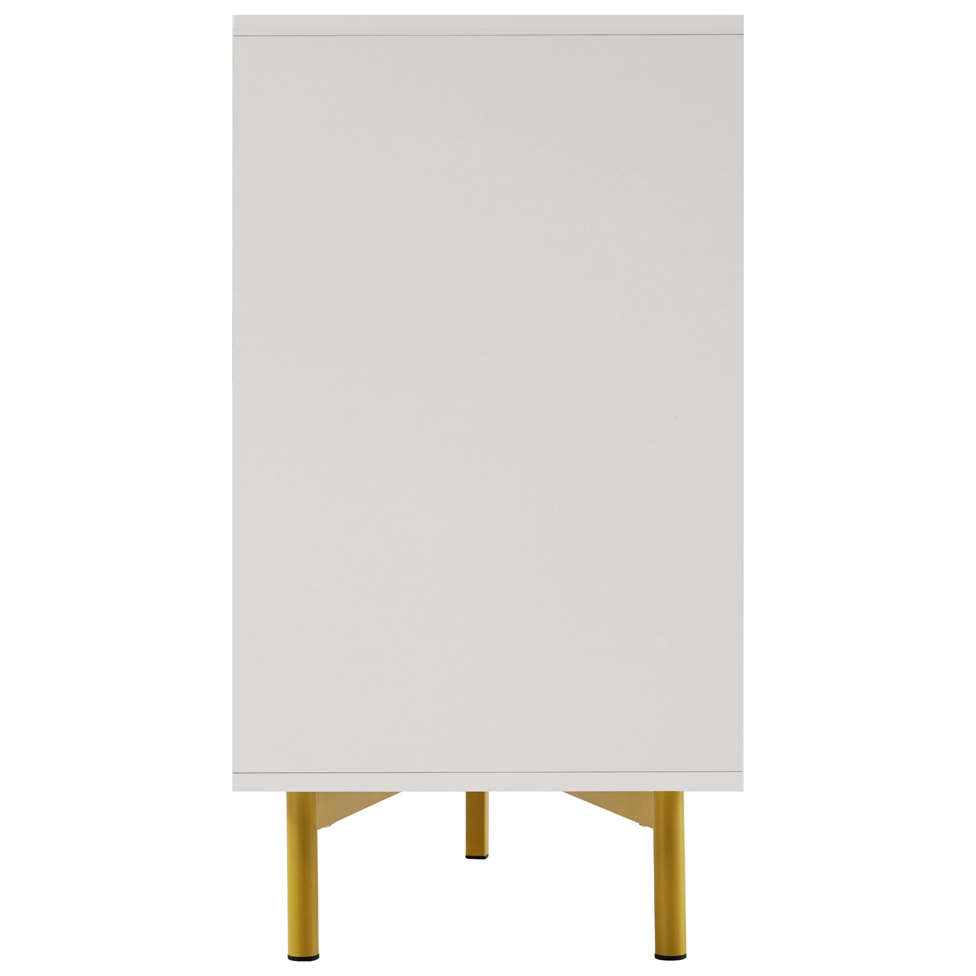 Logidon ladekast wit met 2 deuren verstelbare plank H75xB120xD40 cm