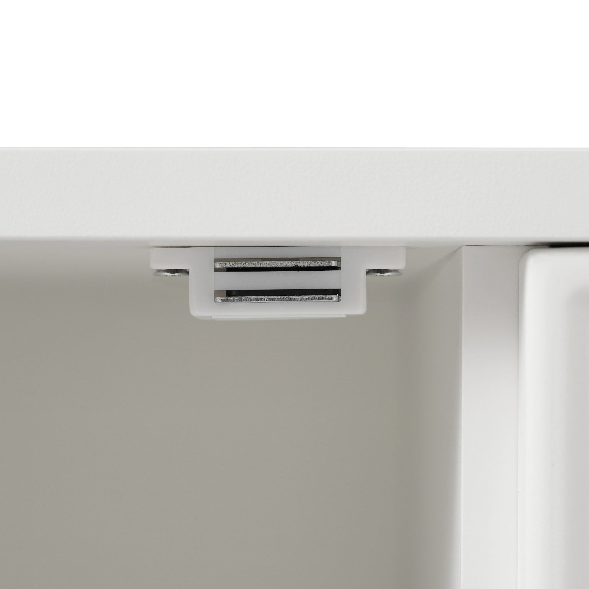 Logidon ladekast wit met 2 deuren verstelbare plank H75xB120xD40 cm