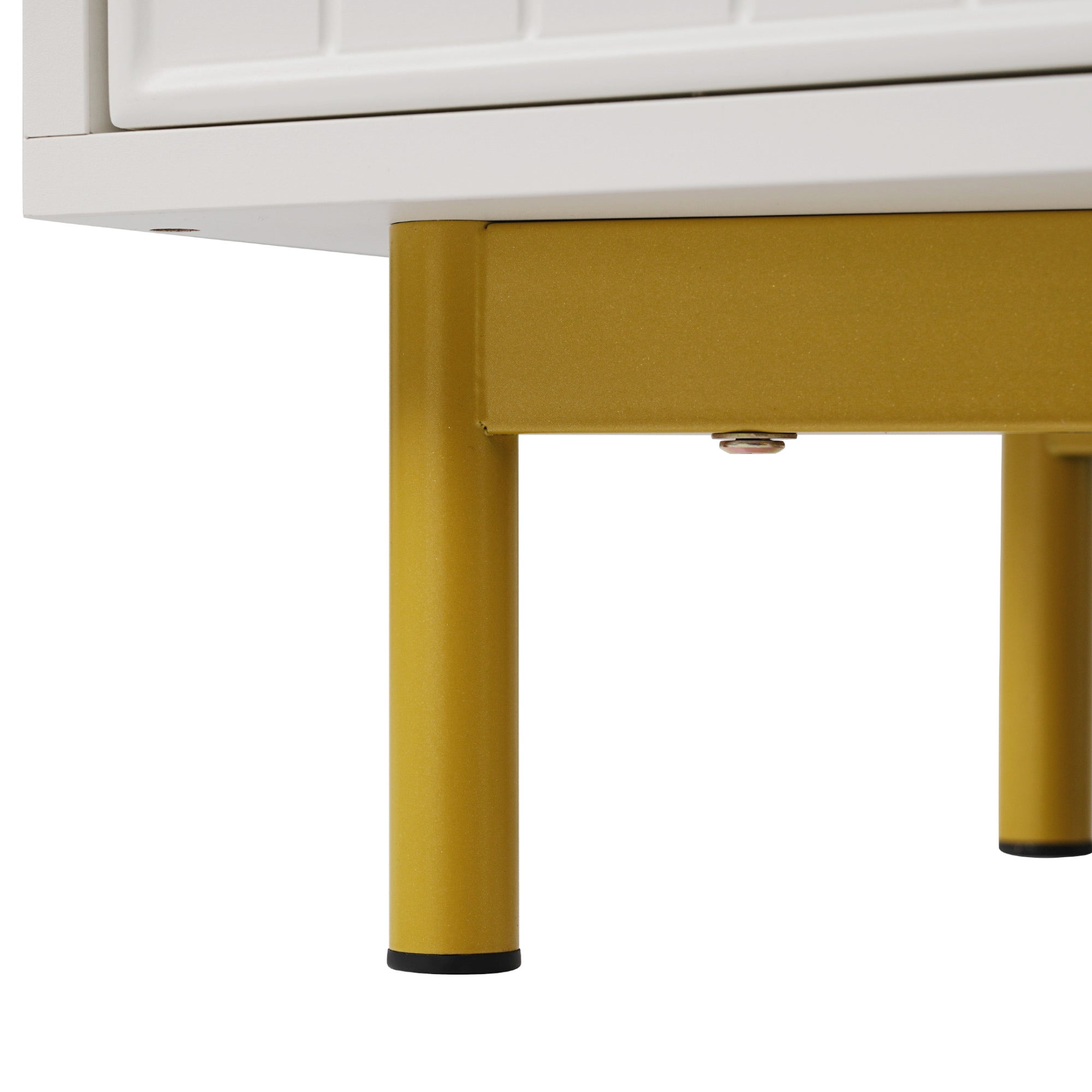 Logidon ladekast wit met 2 deuren verstelbare plank H75xB120xD40 cm