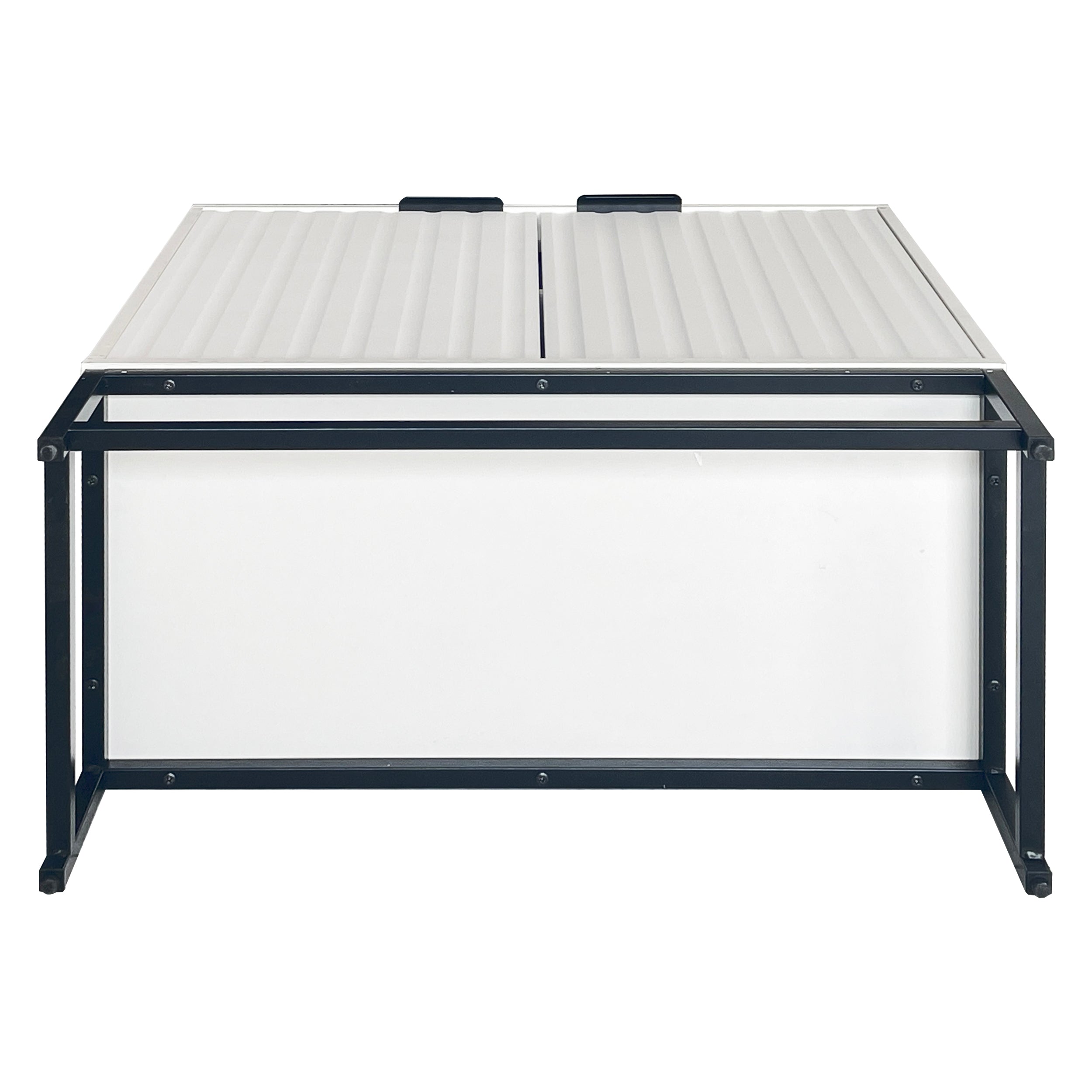 Logidon Modern Dressoir Wit B80 D40 H80 Cm 2 Deurs
