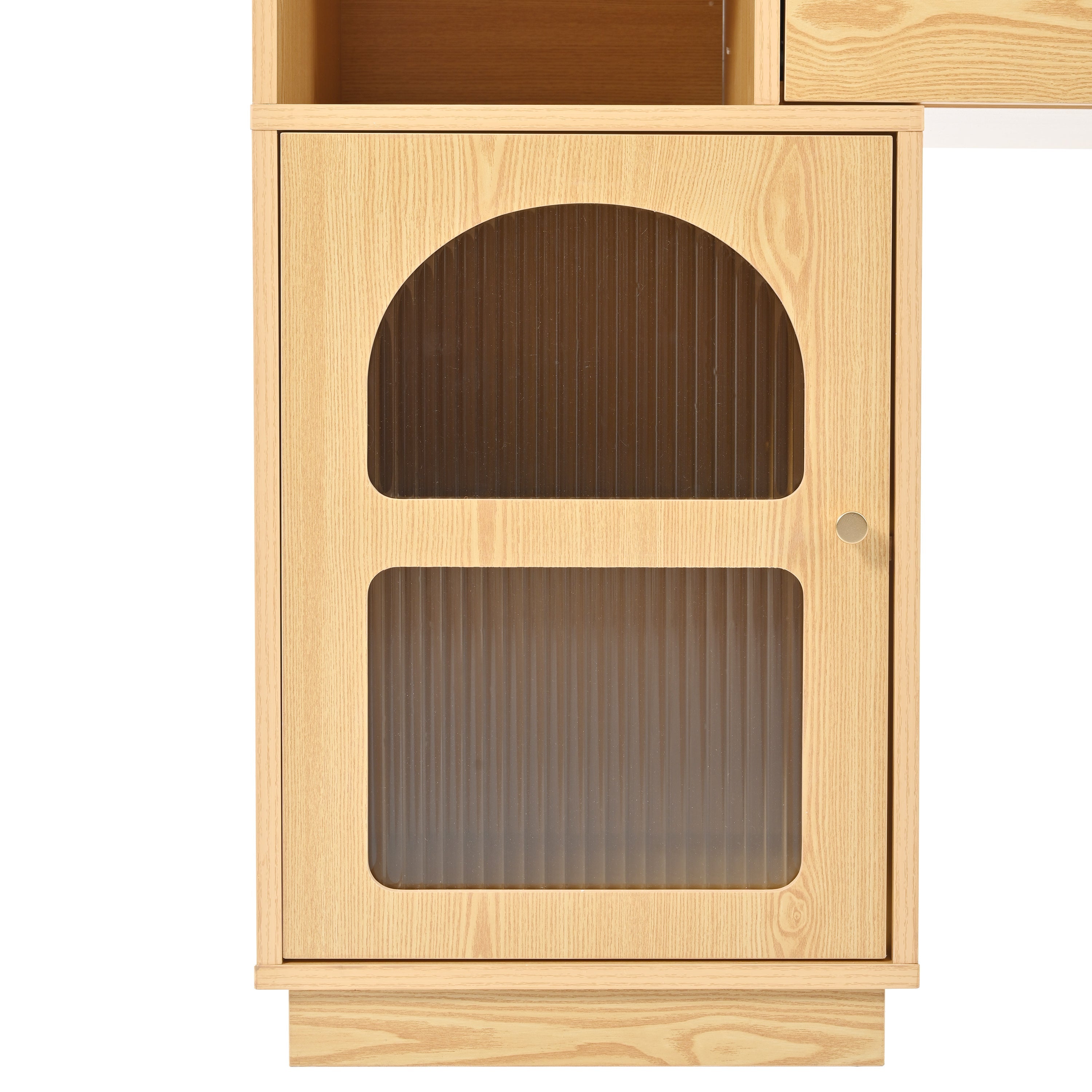 Logidon kaptafelset met LED spiegel en 3-kleuren verlichting 120x40x90 cm