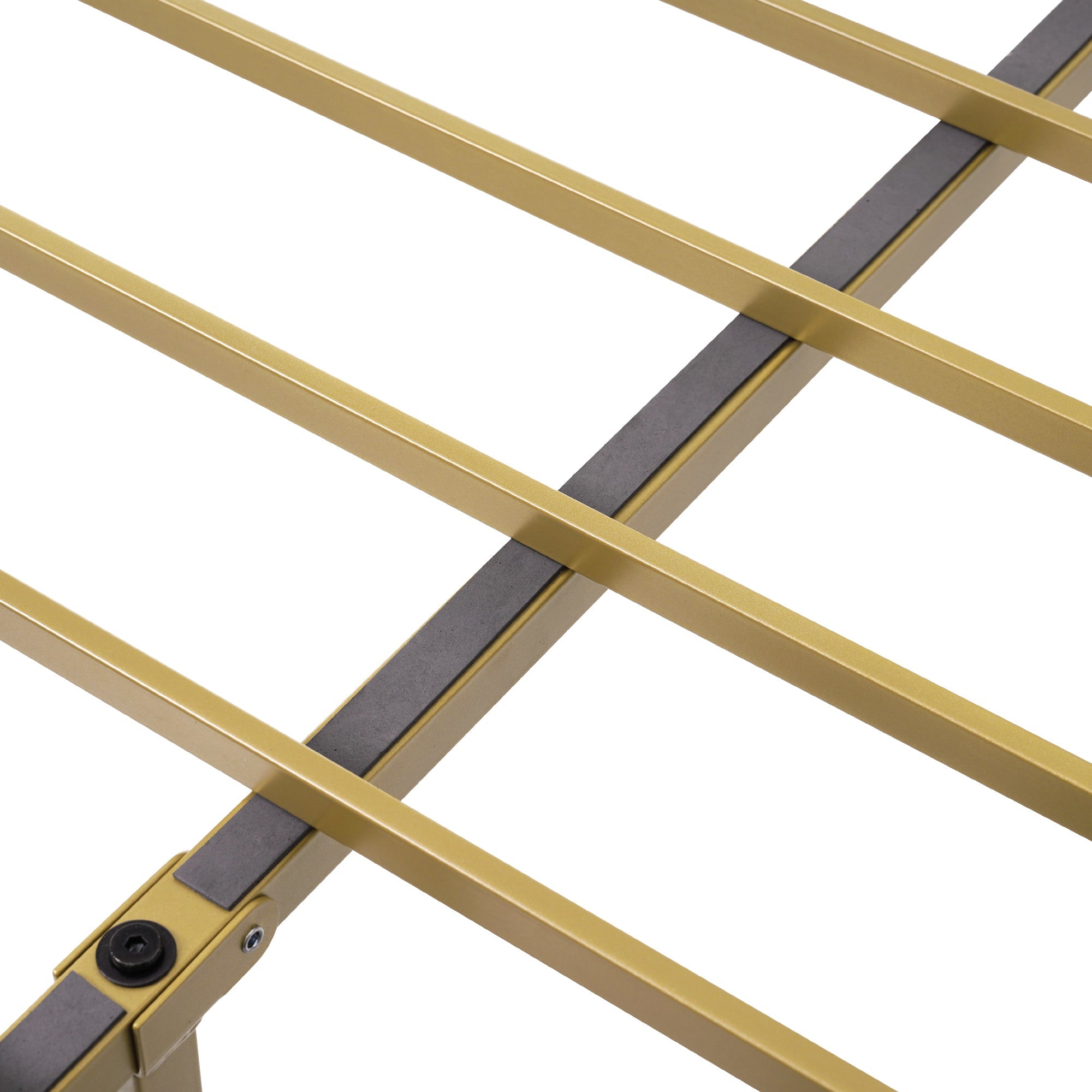 Logidon Gestoffeerd bed met USB Type C Oplaadfunctie en Laden Beige 140x200