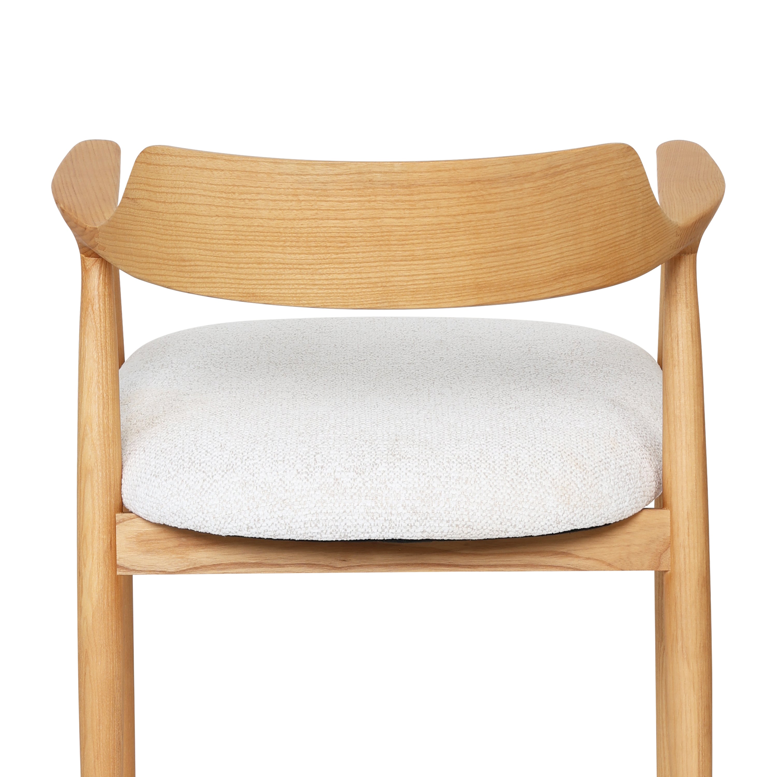 Logidon Eden Houten Stoel Natuurlijk Wit Kennedy Design Comfortabele Zitting
