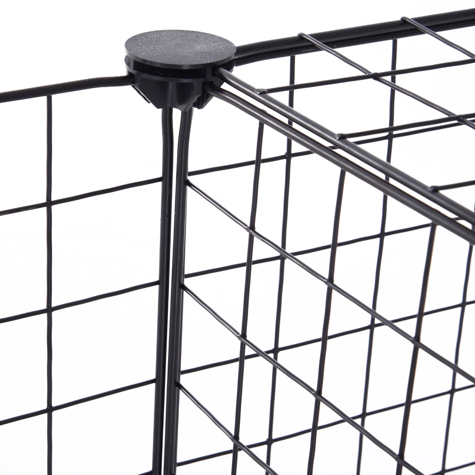 Logidon buitenkast metaalgaas flexibel zwart 106x73x36 cm