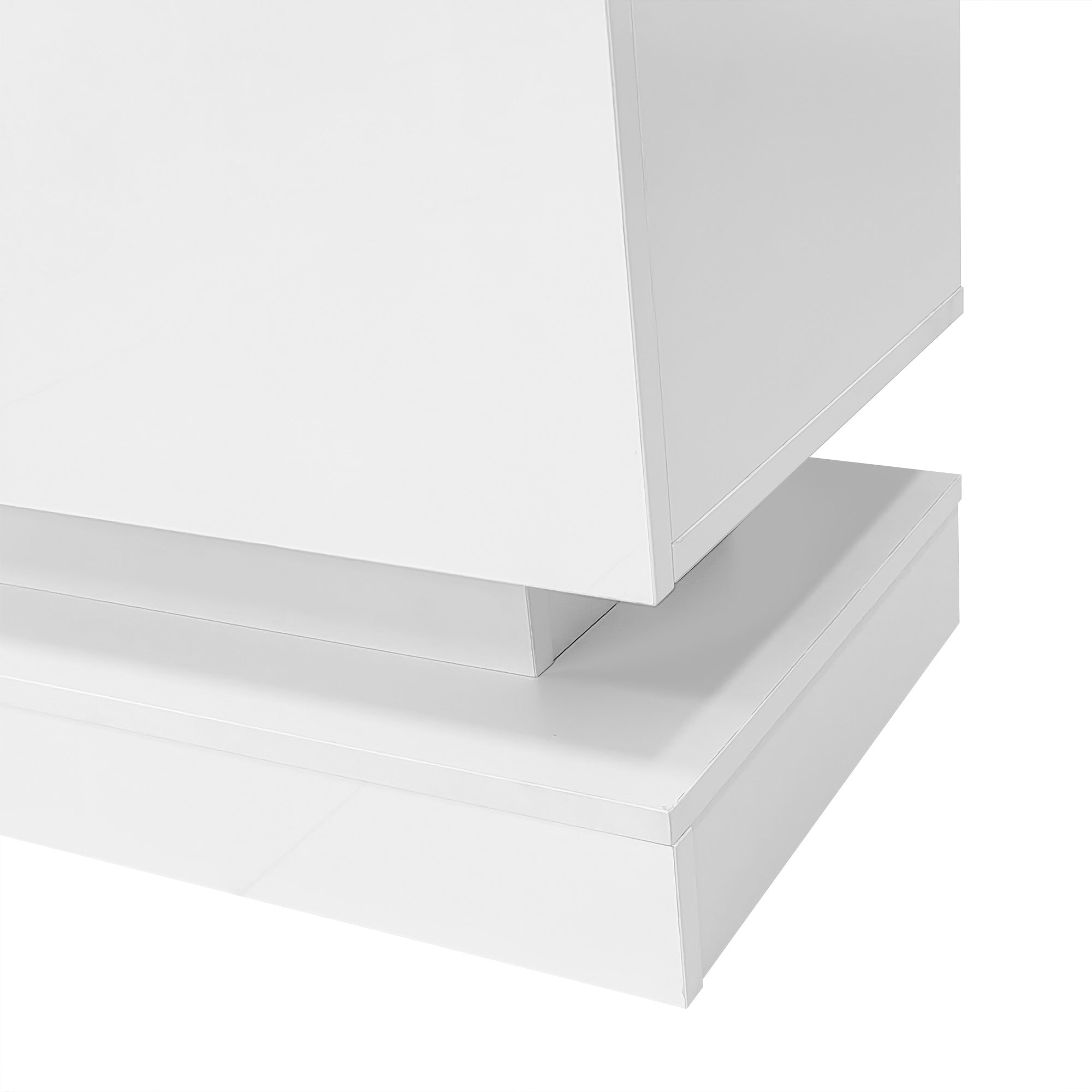 Logidon wit TV-meubel 160 cm met LED-verlichting app bediening