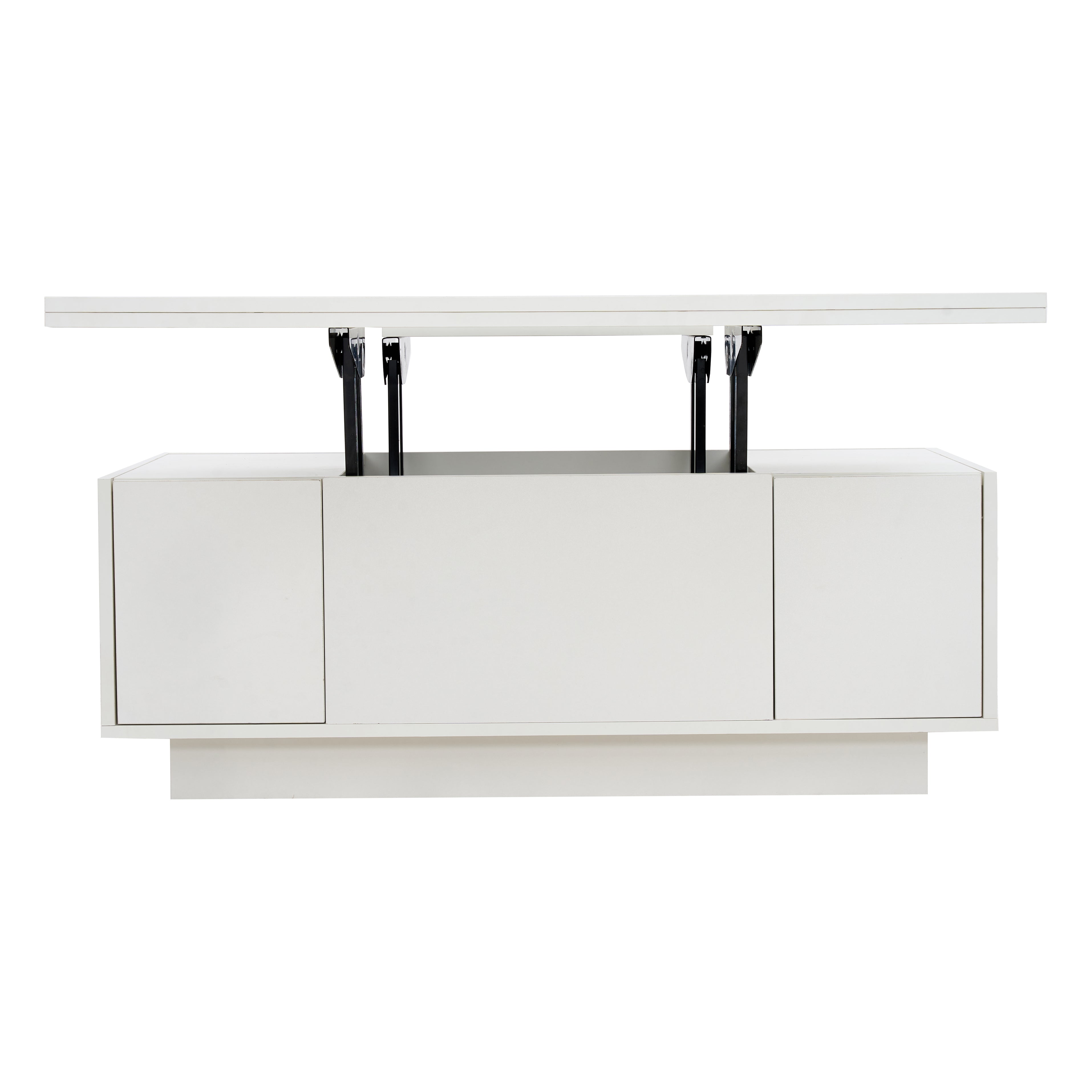 Logidon moderne salontafel met dubbel hefmechanisme, opbergruimte