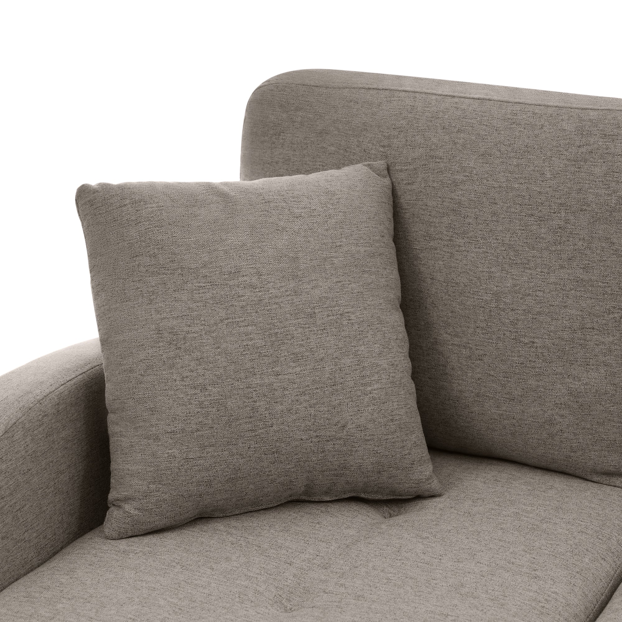 Logidon L-vormige hoekbank met chaise longue 3-zits 185x118x82 cm