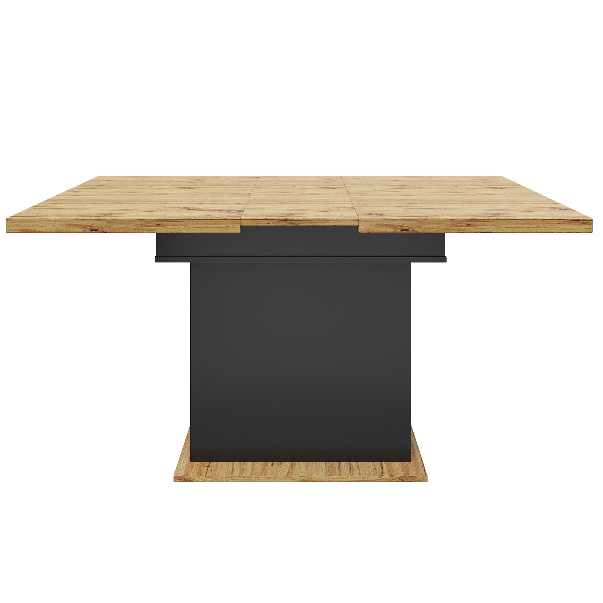 Logidon uitschuifbare eettafel 110-140 centimeter telescopisch naturel MDF