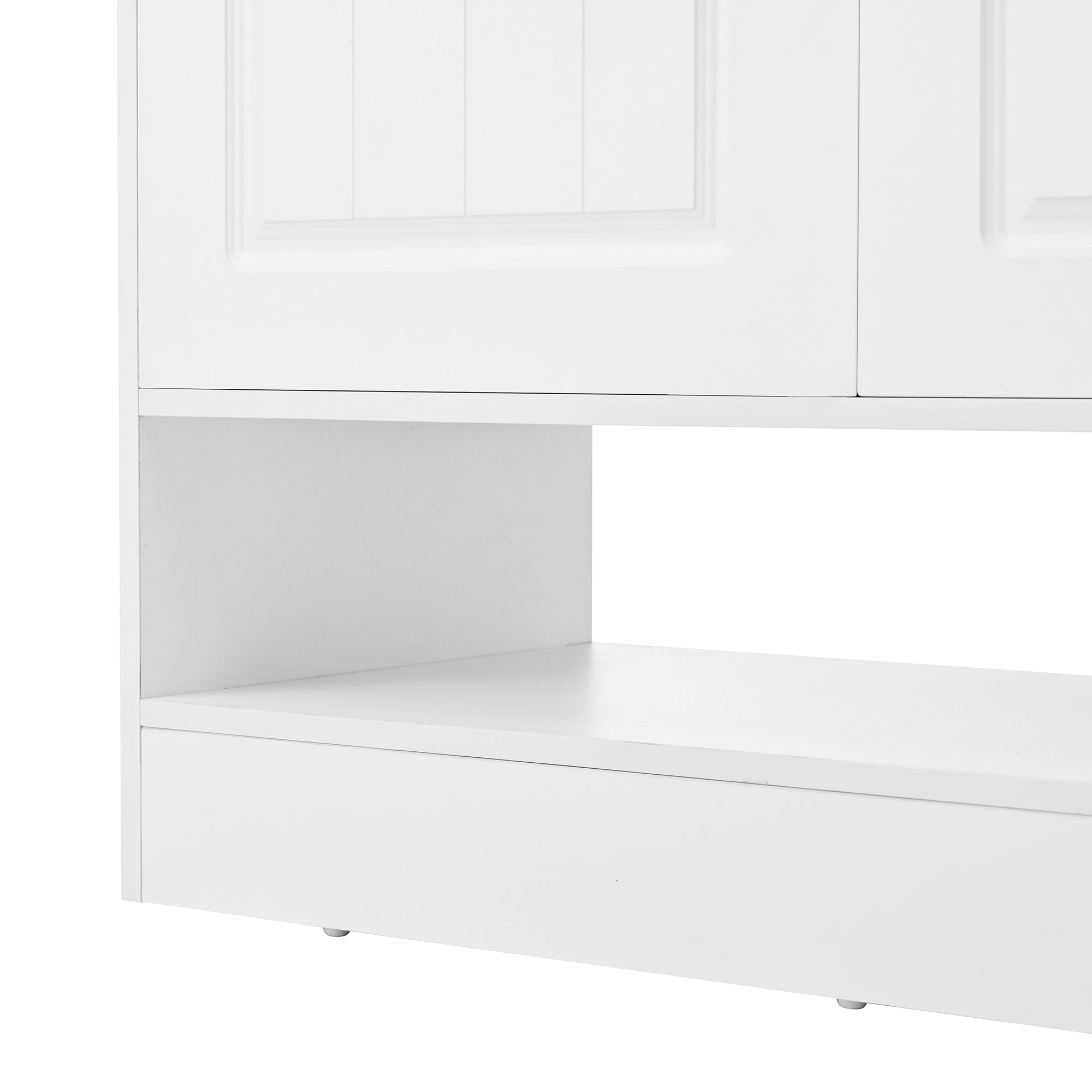 Logidon shoe cabinet white 75x36x95.5 cm with adjustable shelves