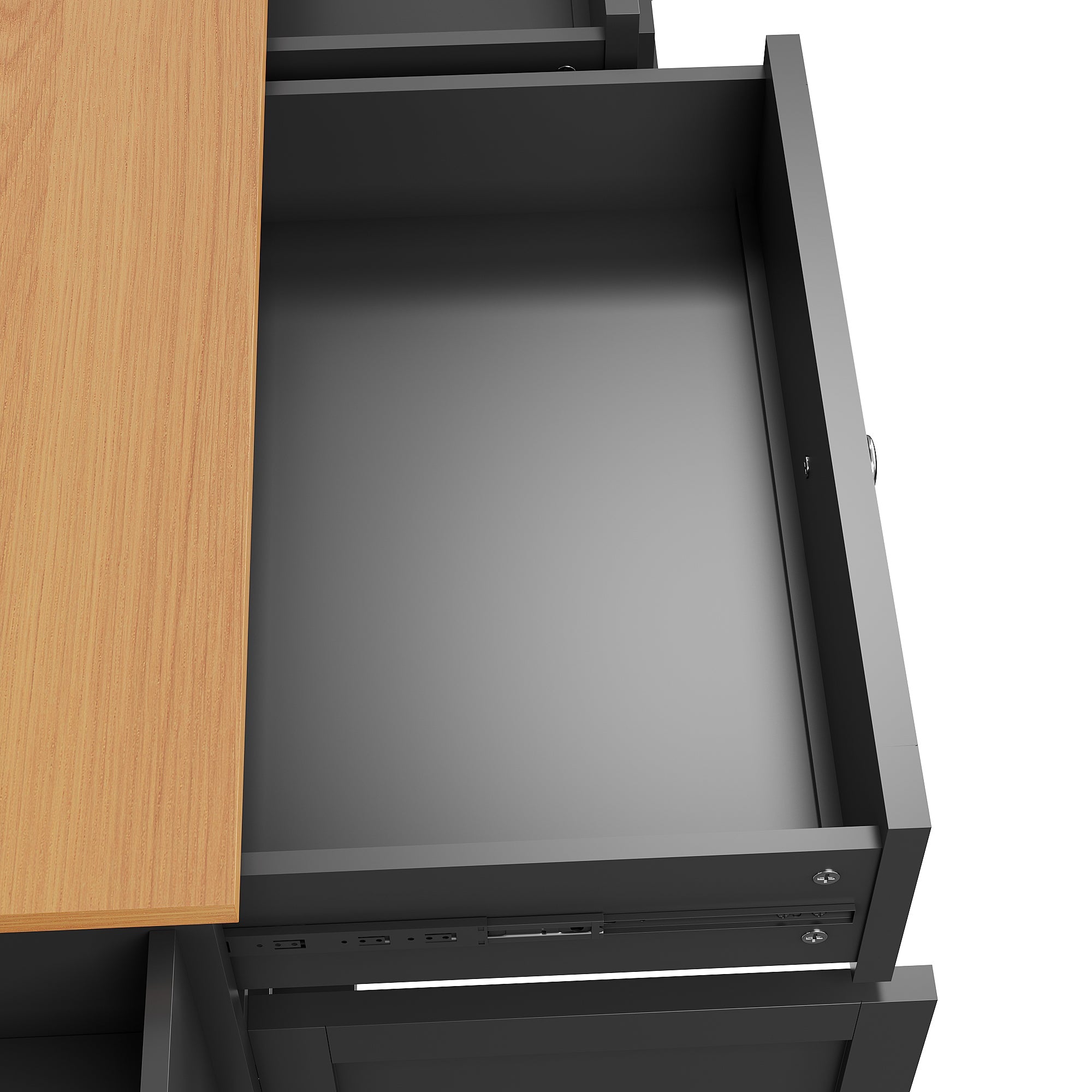 Logidon Restauratiewagen Zwart 134x46x92 cm Mobiel DualUse Design