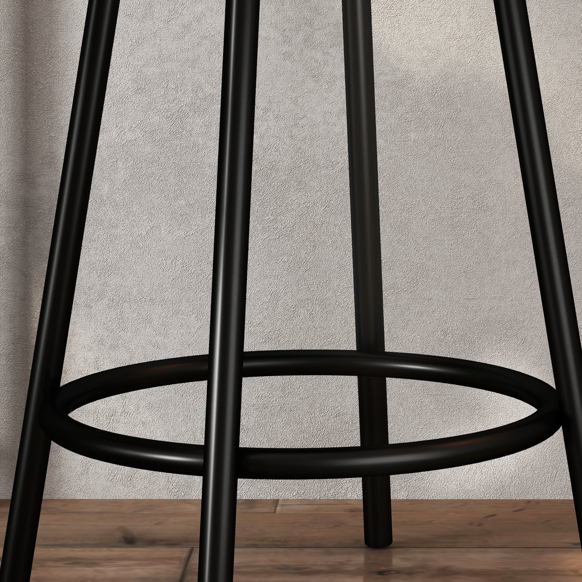 Logidon bartafelset 3-delig industrieel eiken staal 90x50x90 cm