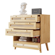 Logidon Classic ladekast met 3 lades en rotan ladeblad