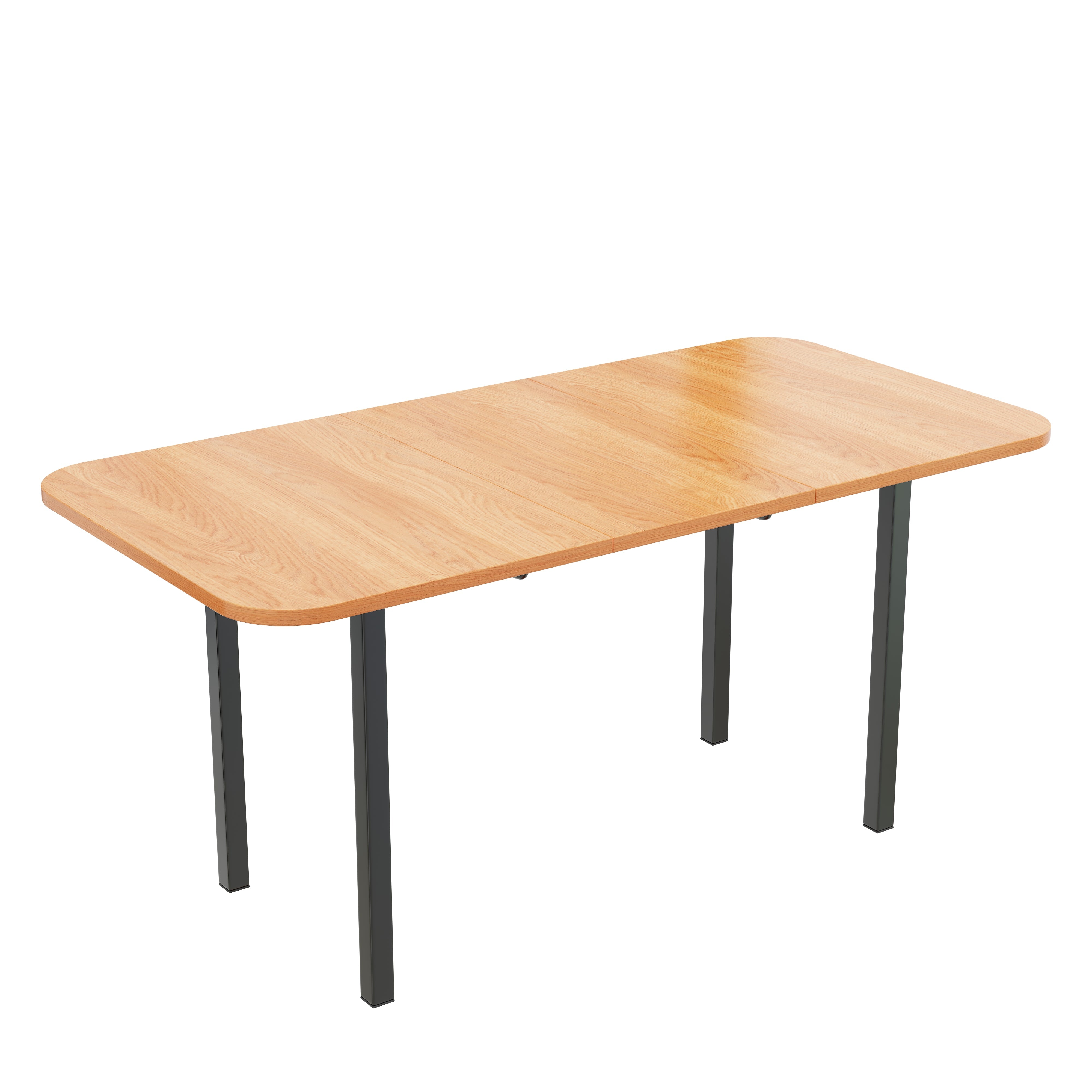 Logidon uitschuifbare eettafel 120-160 cm naturel eiken