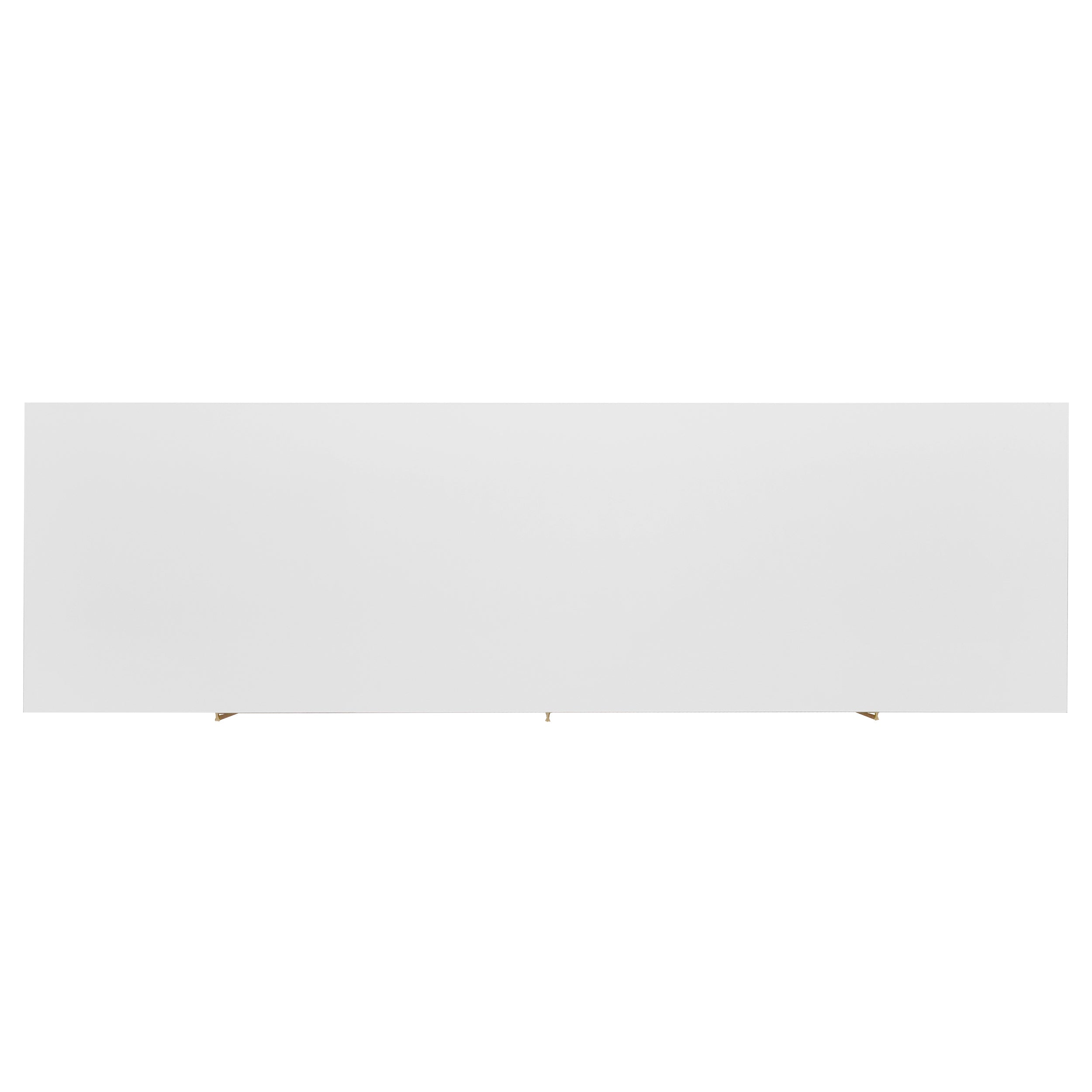 Logidon Dressoir 3 Deuren Met Verstelbare Planken Wit 138 x 40 x 80 cm