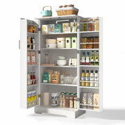 Logidon keukenkast wit 60x35x128 cm met LED sensorlicht