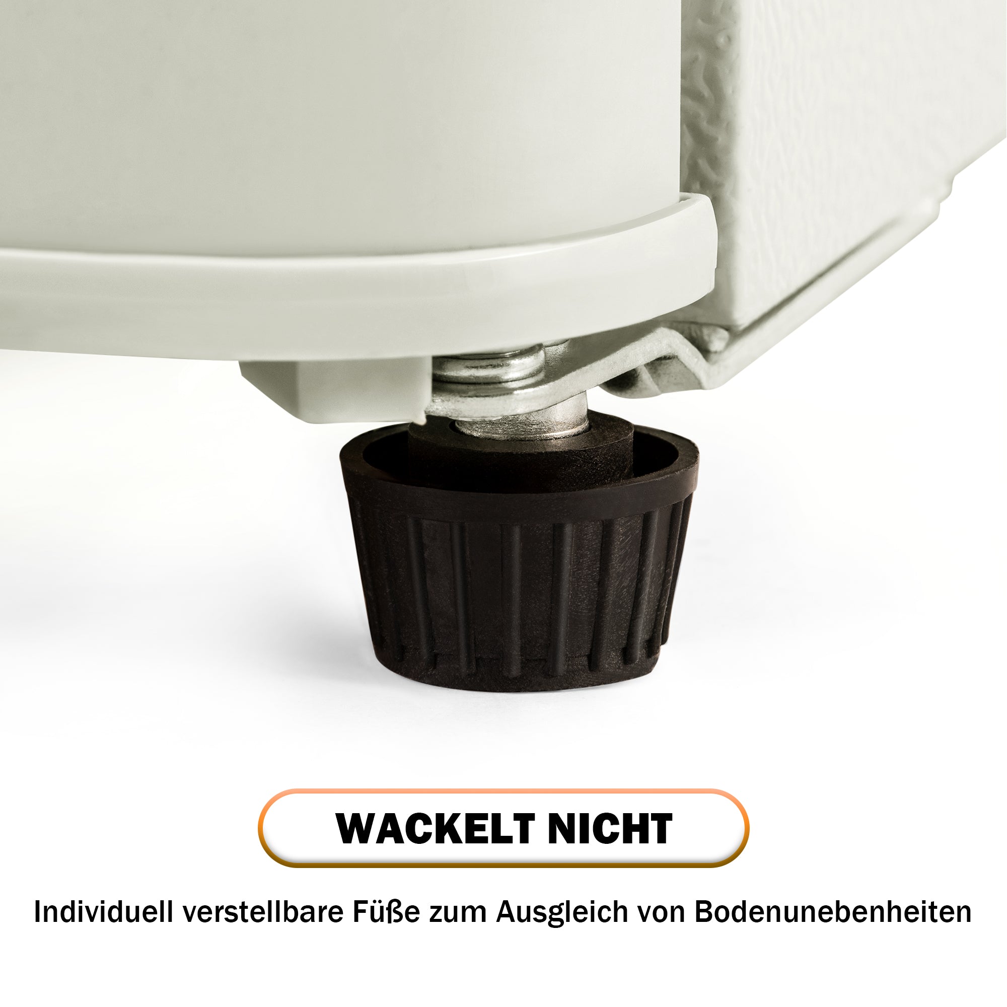 Logidon Retro Koel-vriescombinatie Tweedeurs Crème Wit