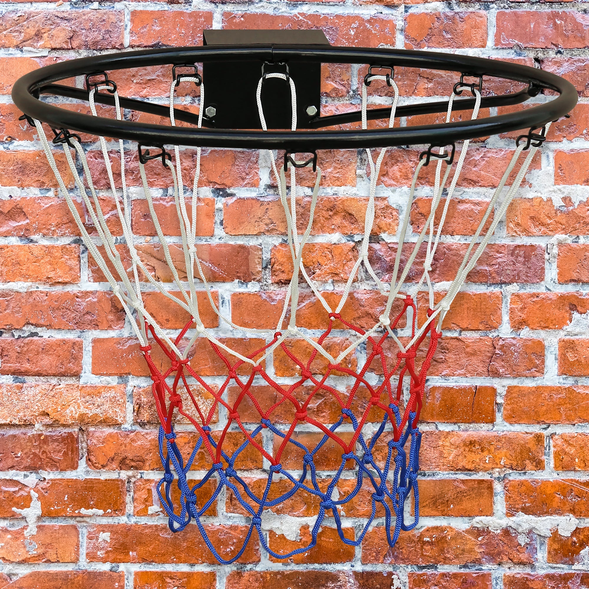 Logidon Premium Zwart Stalen Basketbalring 18 Inch Weerbestendig