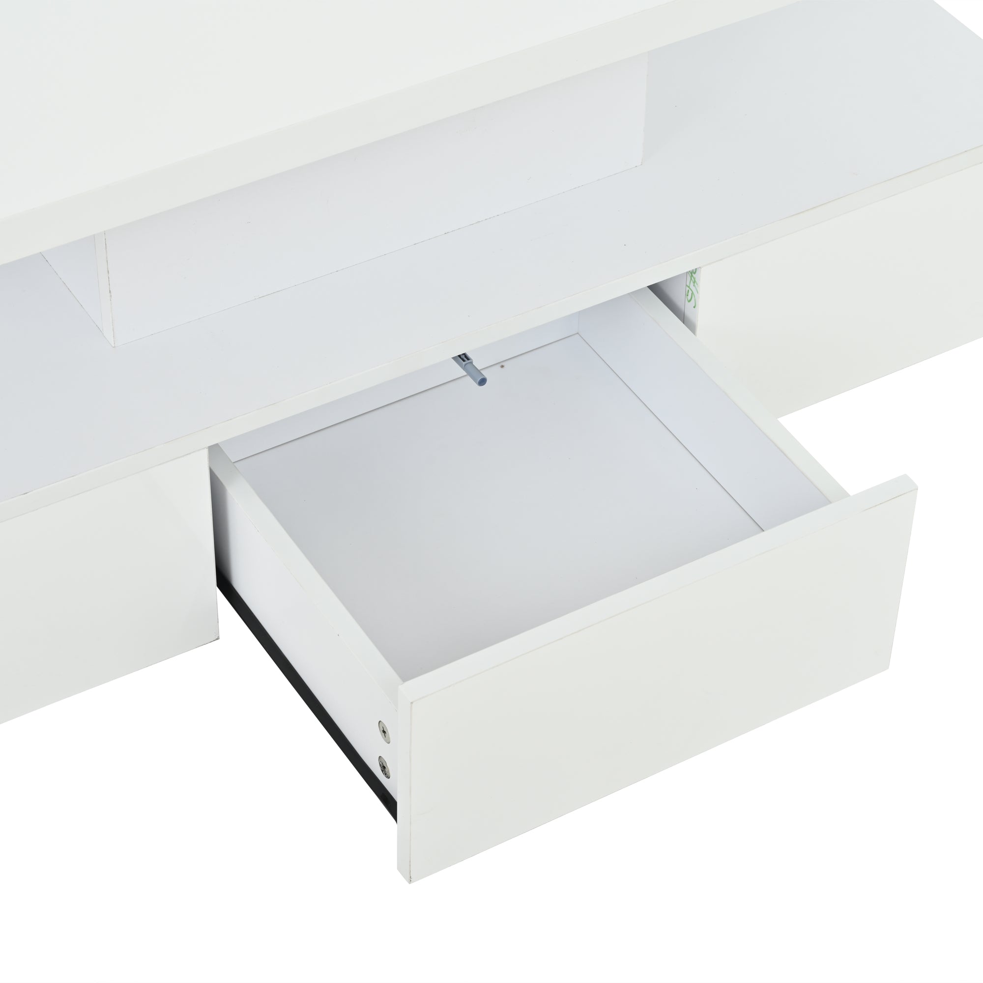 Logidon Salontafel met twee niveaus, witte LED-verlichting