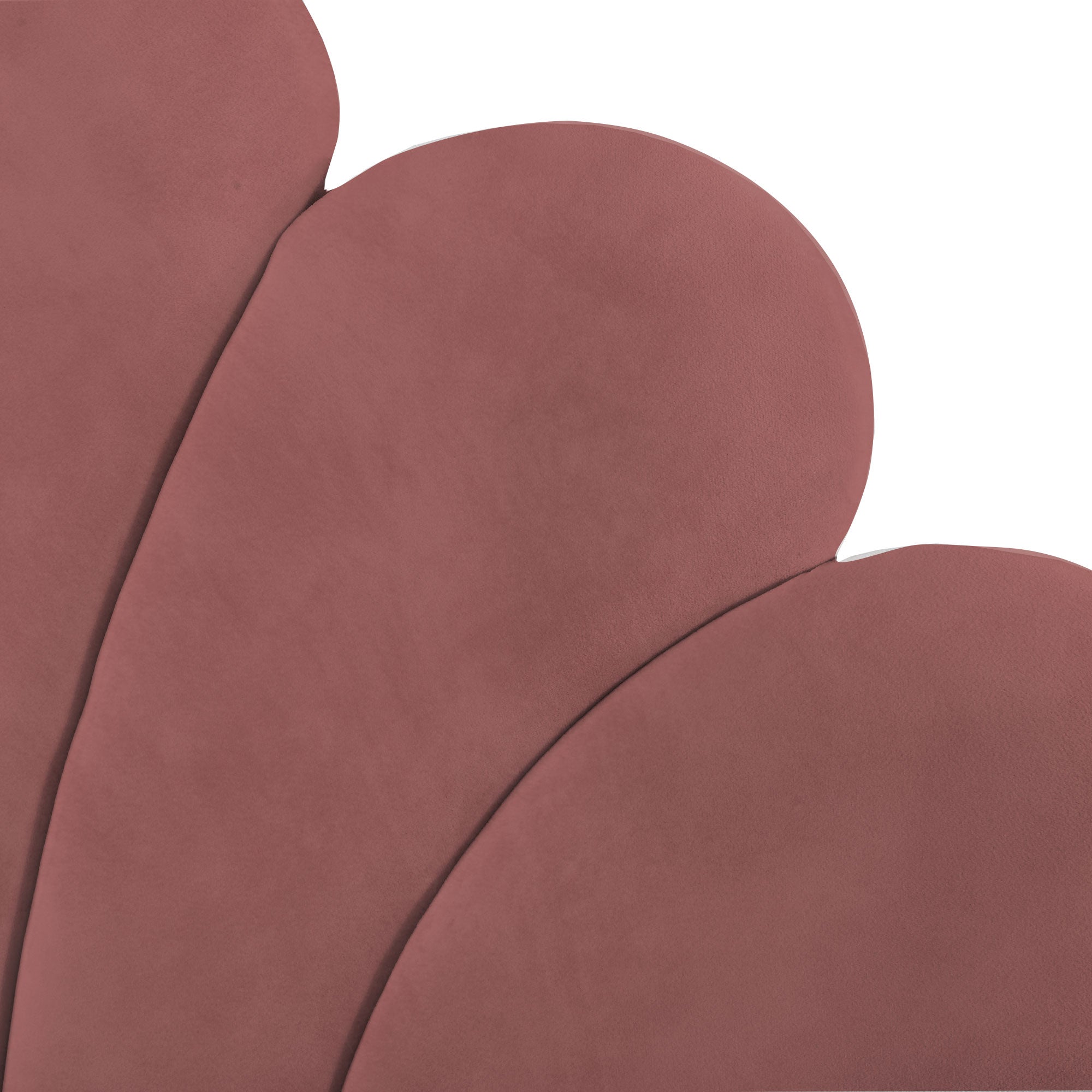 Logidon upholstered bed 140x200 pink with floral headboard and storage space