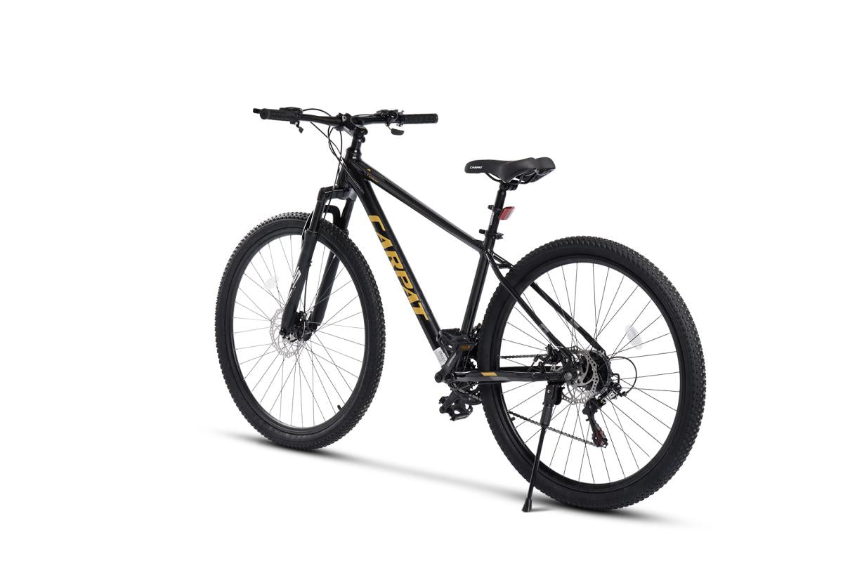 Logidon 29 inch mountainbike hardtail 100 mm veerweg, 21 versnellingen zwart