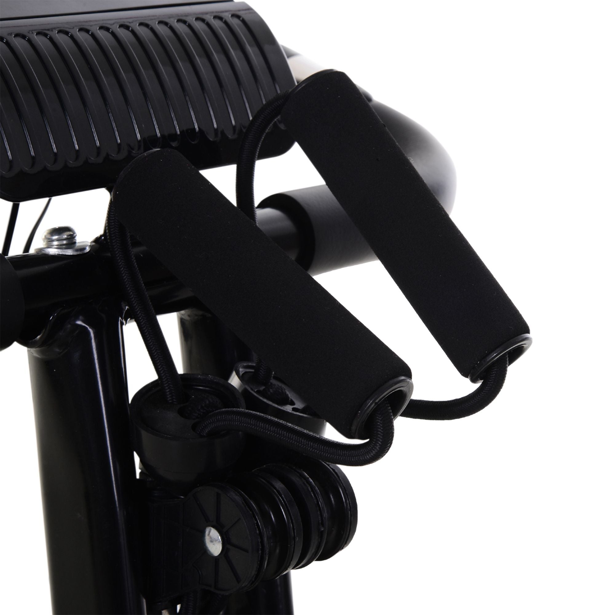Logidon 2-in-1 fietstrainer opvouwbaar staal zwart