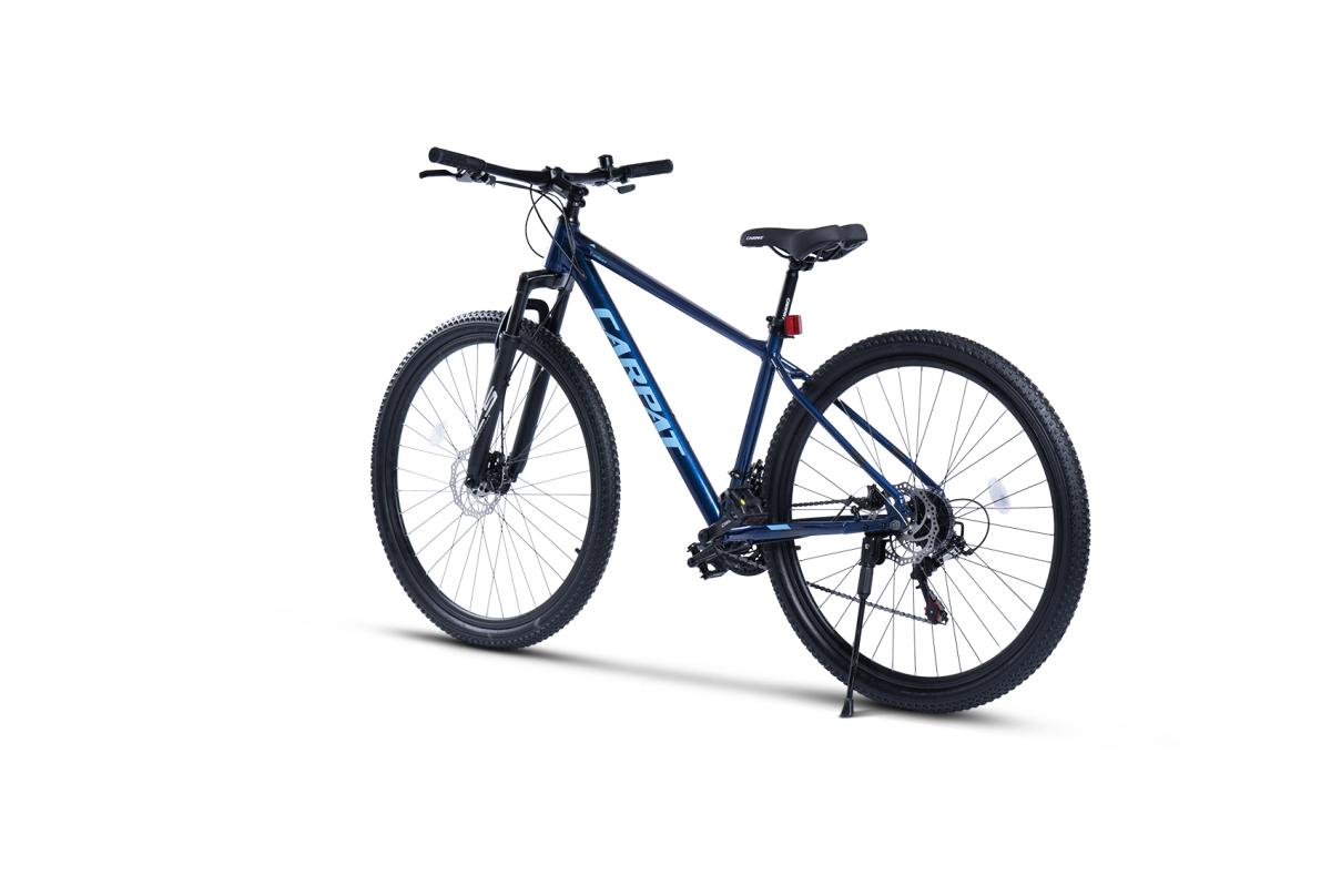 Logidon 29 inch mountainbike hardtail 100 mm veerweg blauw