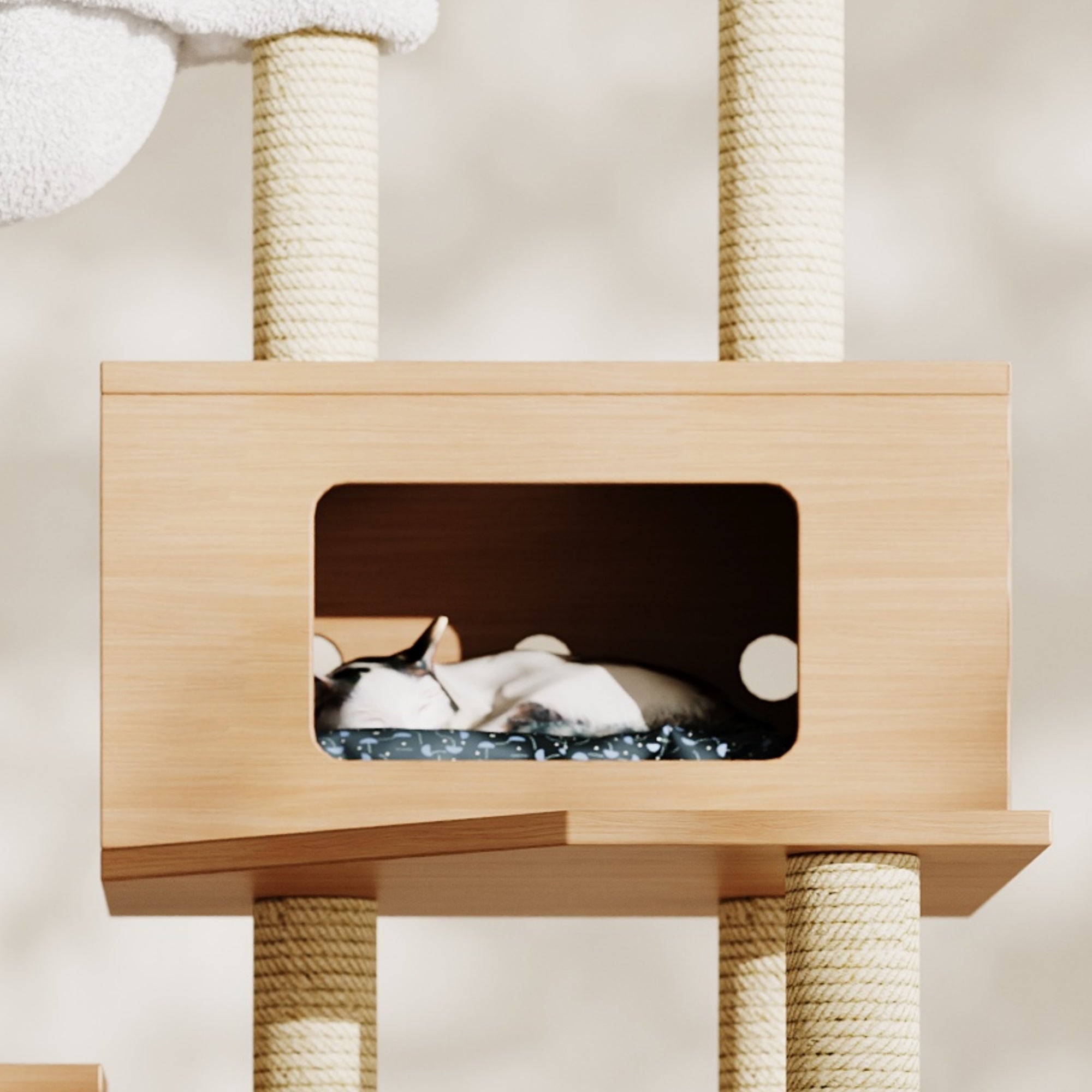 Logidon kattentoren AllinOne kattenmeubel 80x50x173 cm