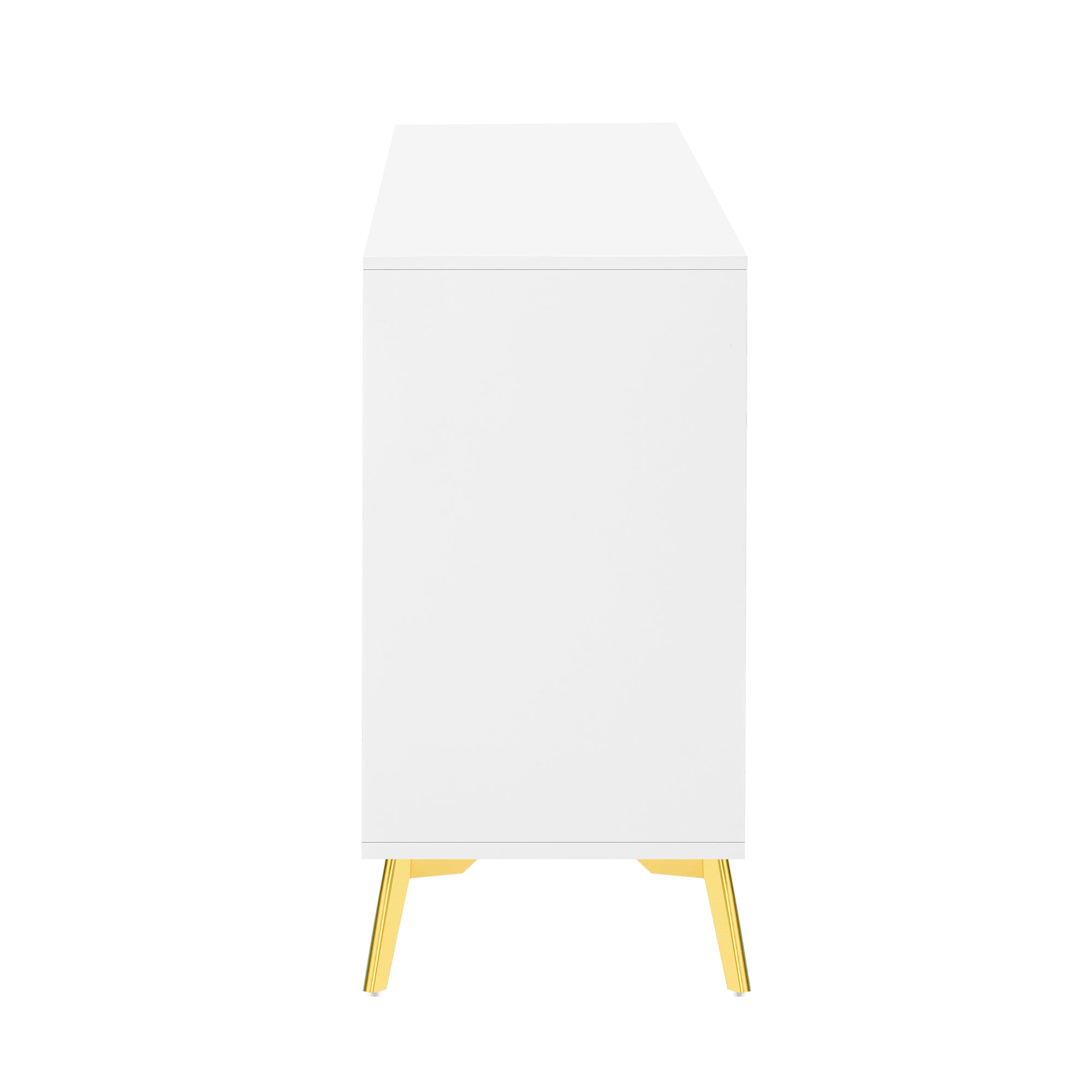 Logidon Dressoir Modern Wit 3-deurs Greeploos 140 cm