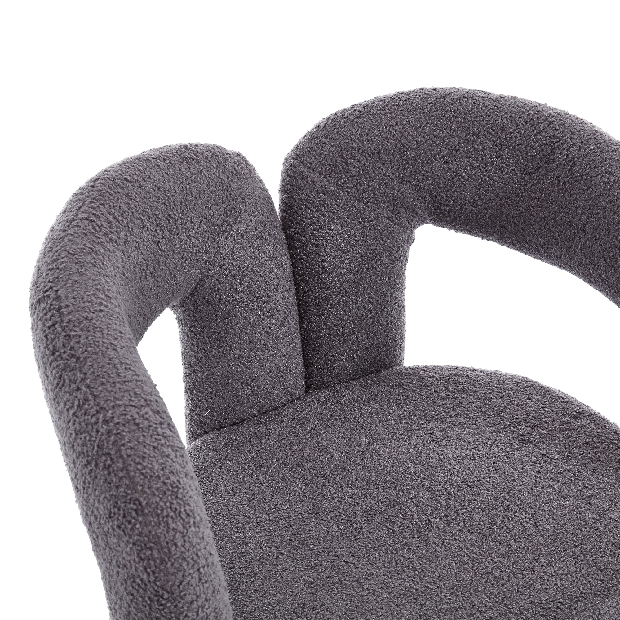 Logidon Premium Teddystoel met Ergonomische Rugleuning