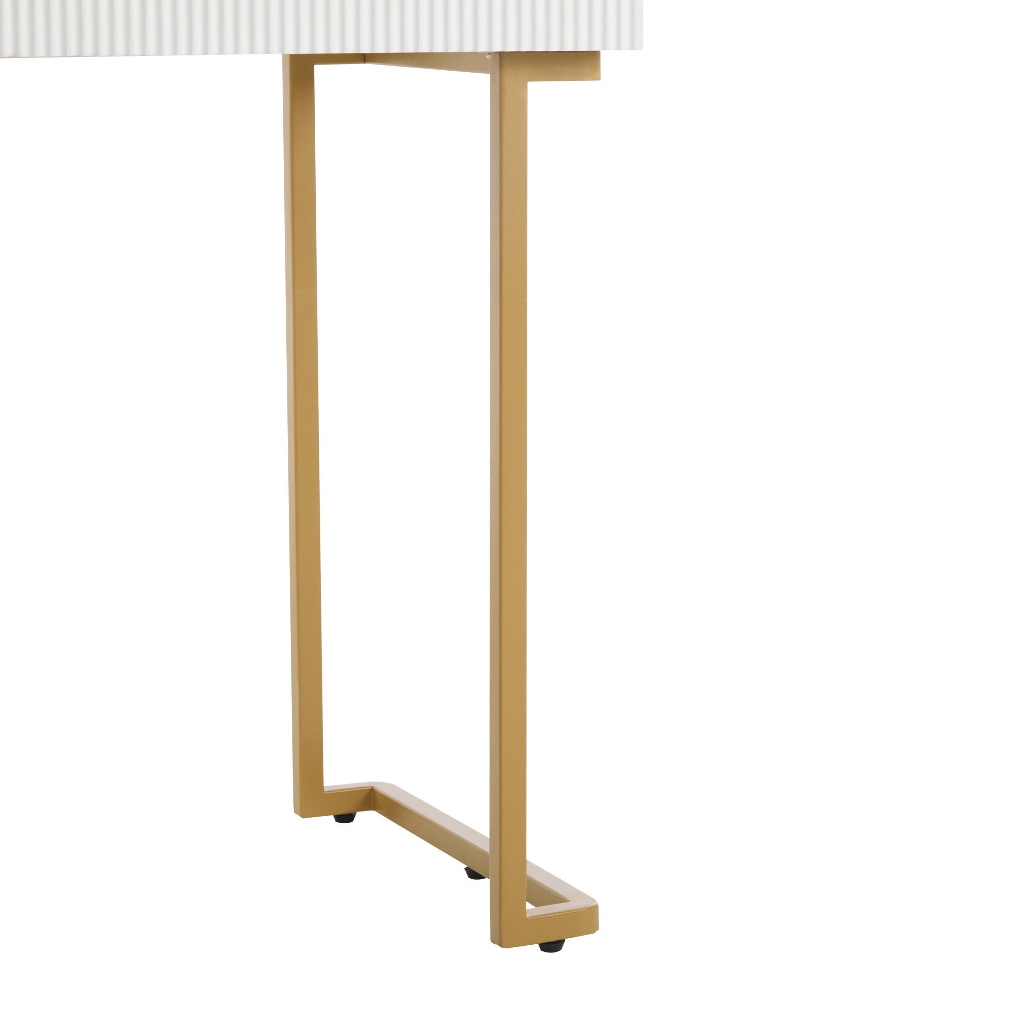 Logidon Kaptafelset met LED-spiegelglasblad Wit 120x45x115