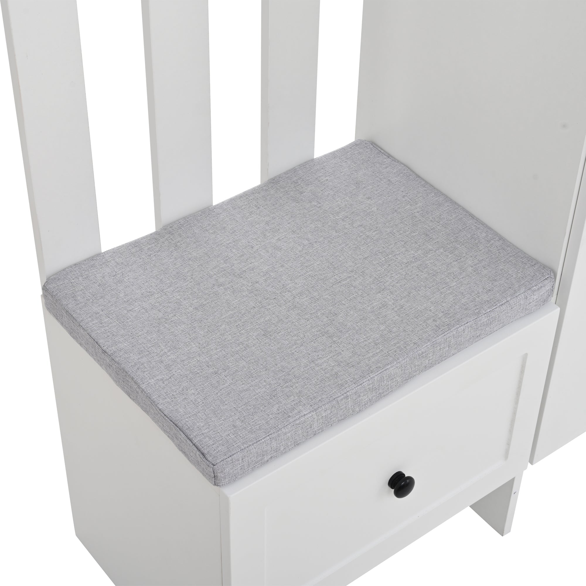 Logidon compacte kledingkast 85x33,5x200 cm wit 2 kasten