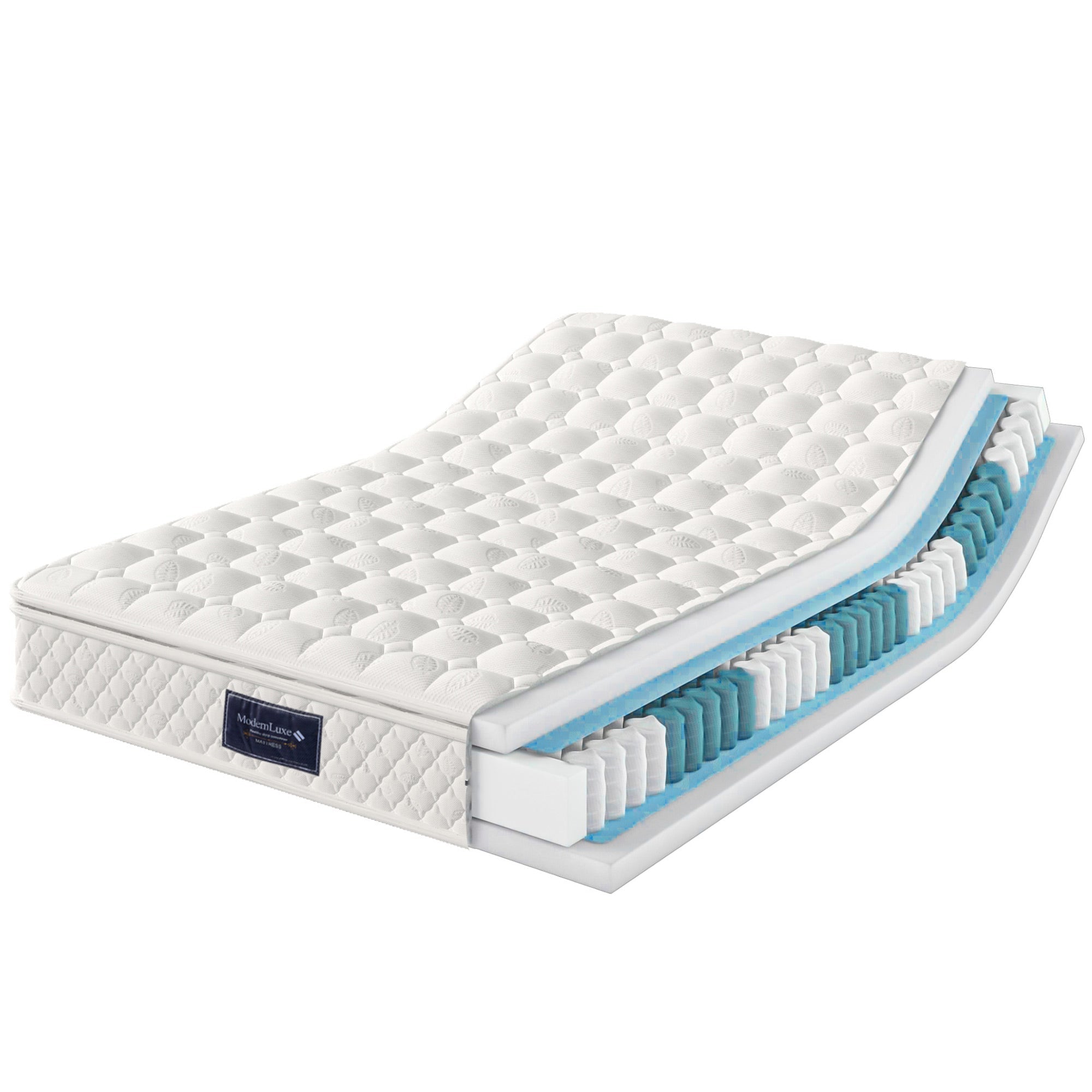 Logidon binnenveringsmatras 7 zones koudschuim 140x200 cm