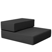 Logidon Dierentrap Opvouwbaar 2 Treden Zwart L45xB39xH20cm
