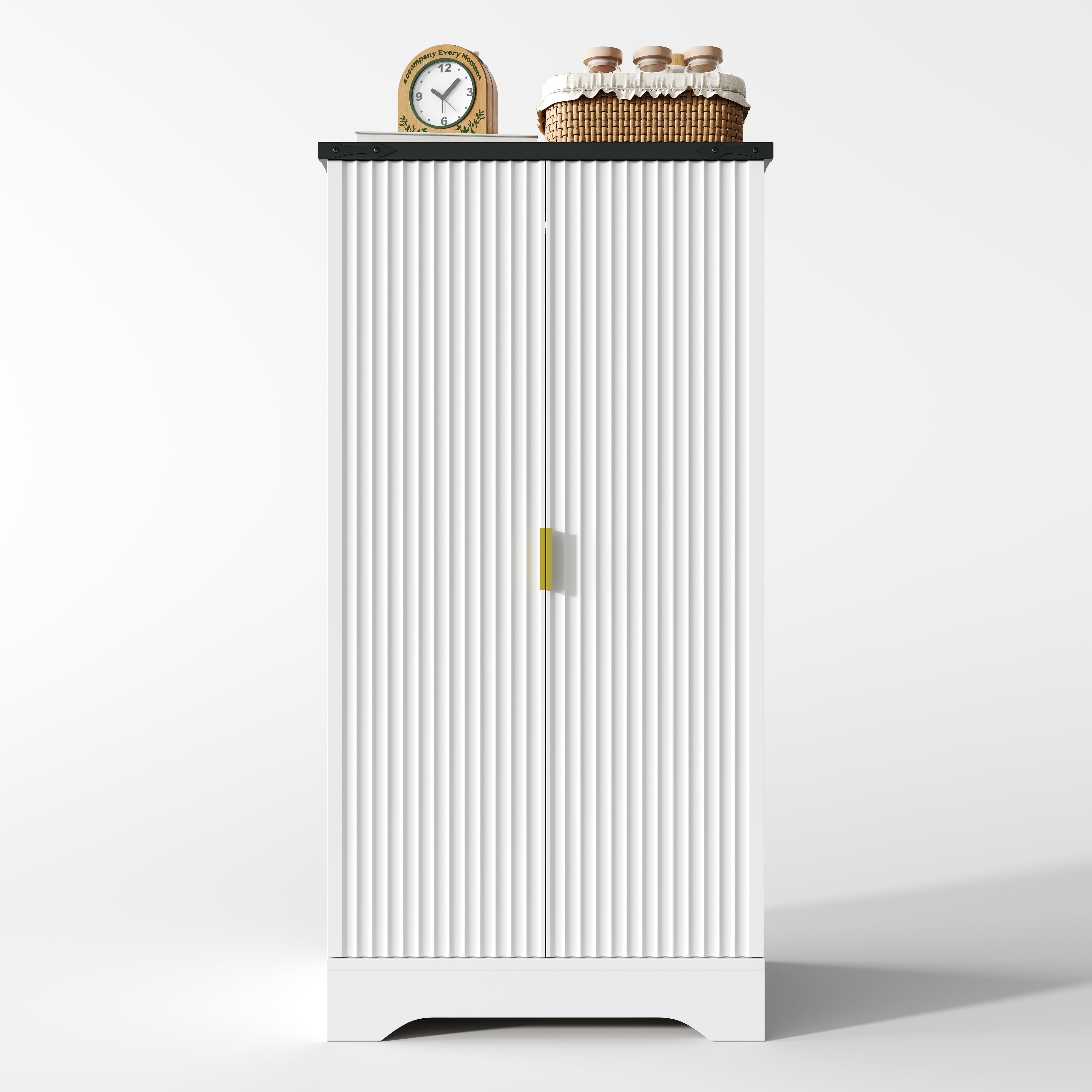 Logidon keukenkast wit met LED sensorlicht 120x60,5x40 cm
