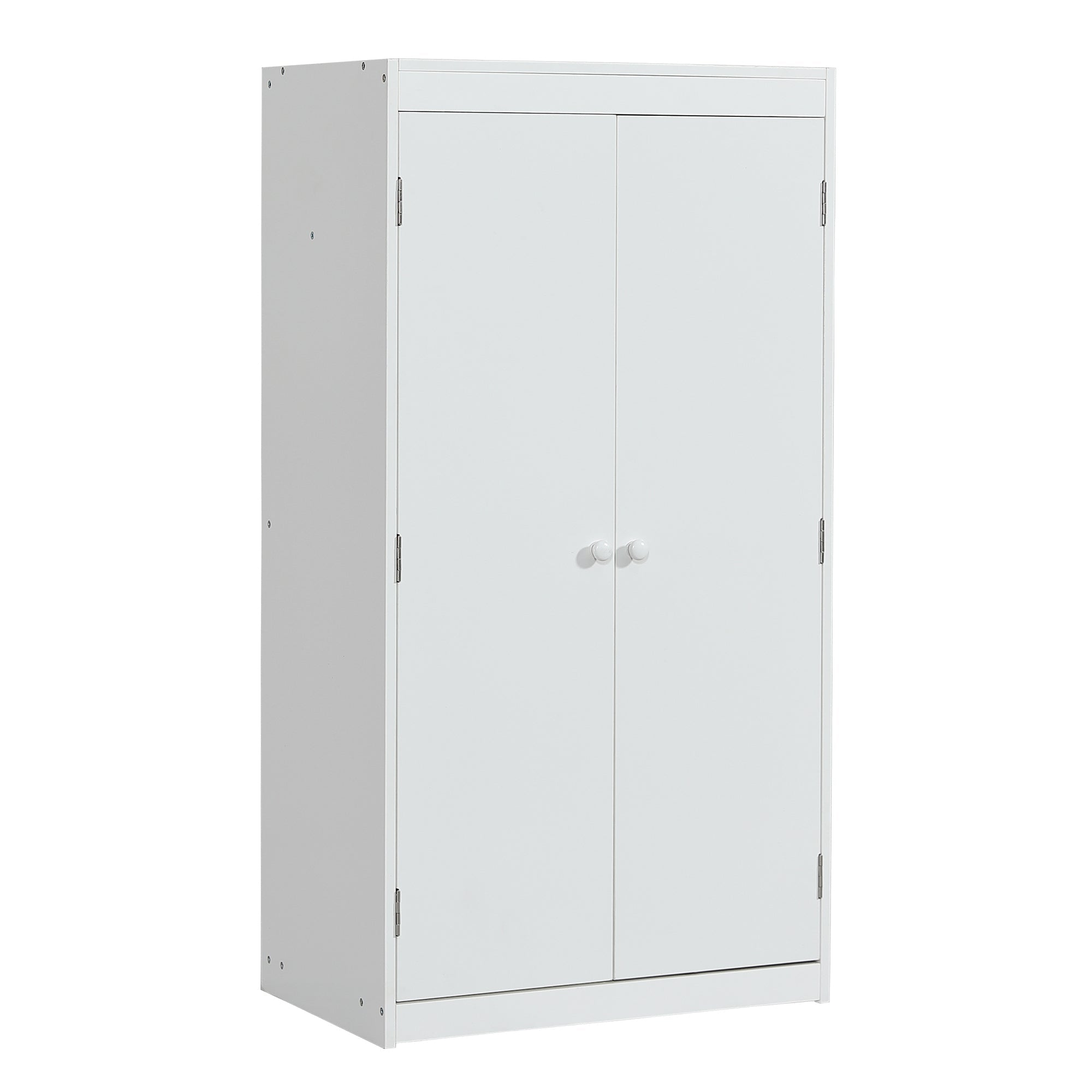 Logidon stapelbed kinderbed met tafel en kledingkast 90x200 wit
