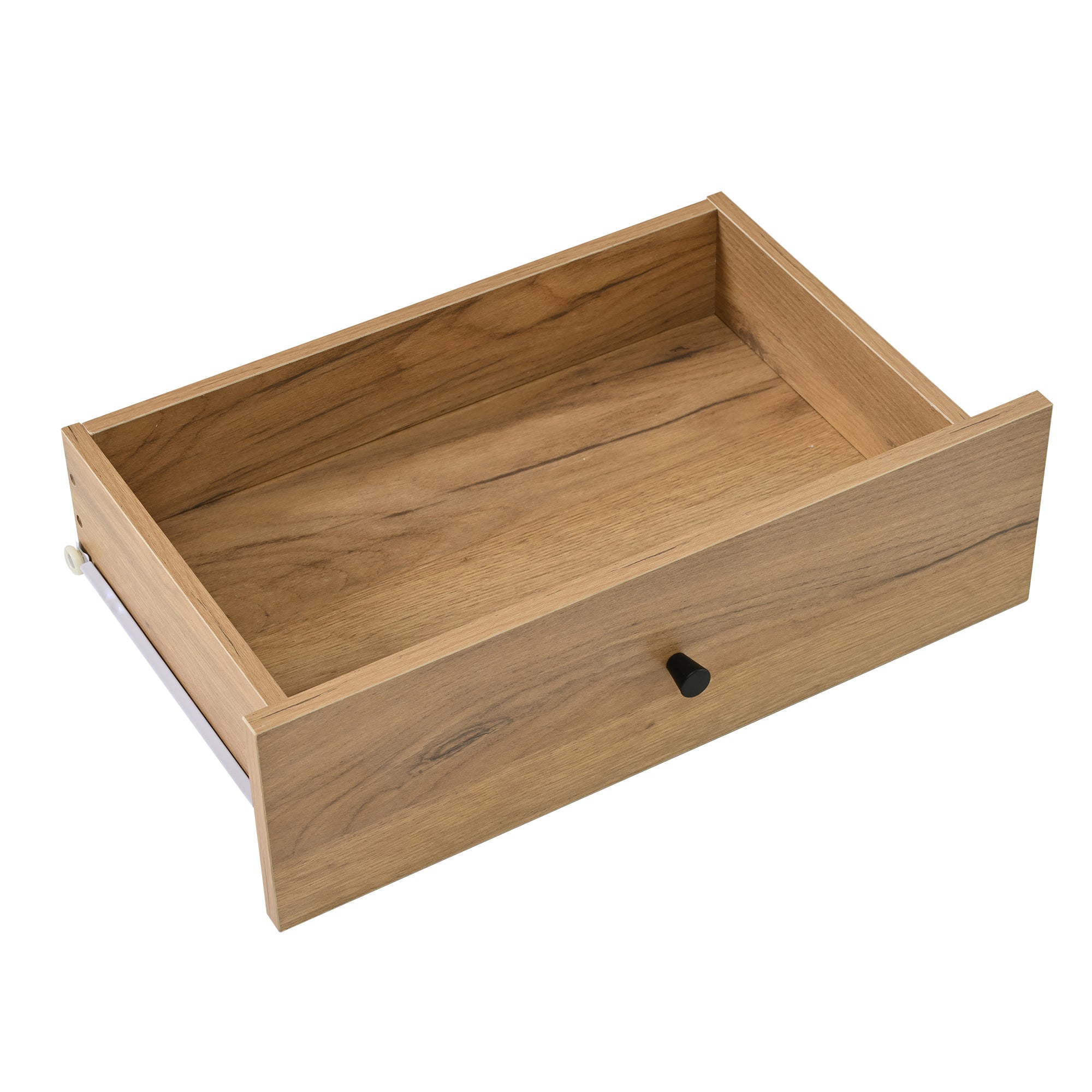 Logidon TV-meubel 150 x 38 x 44 cm natuurlijke houtlook 2 lades