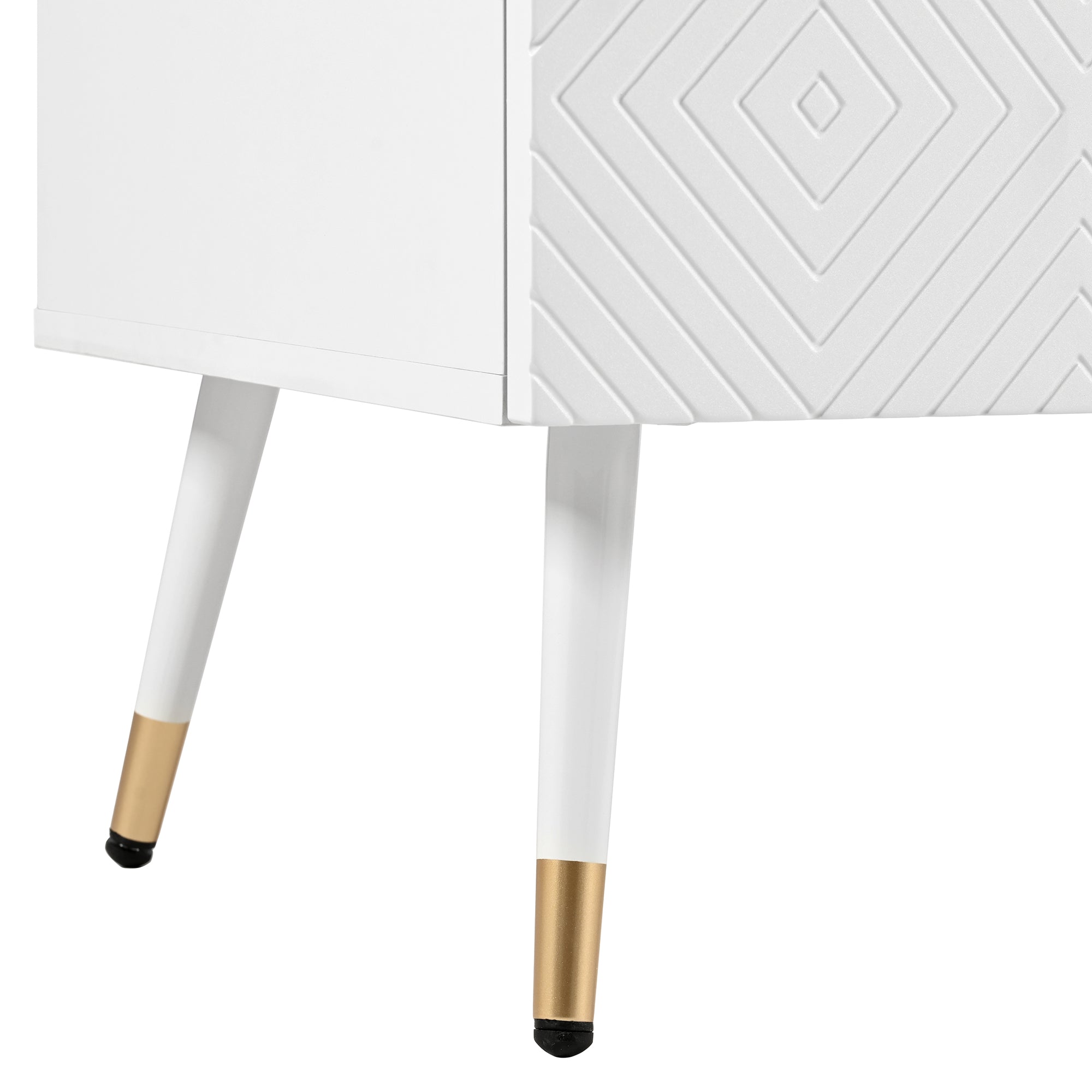 Logidon Moderne ladekast 6 lades 120x40x80 cm wit