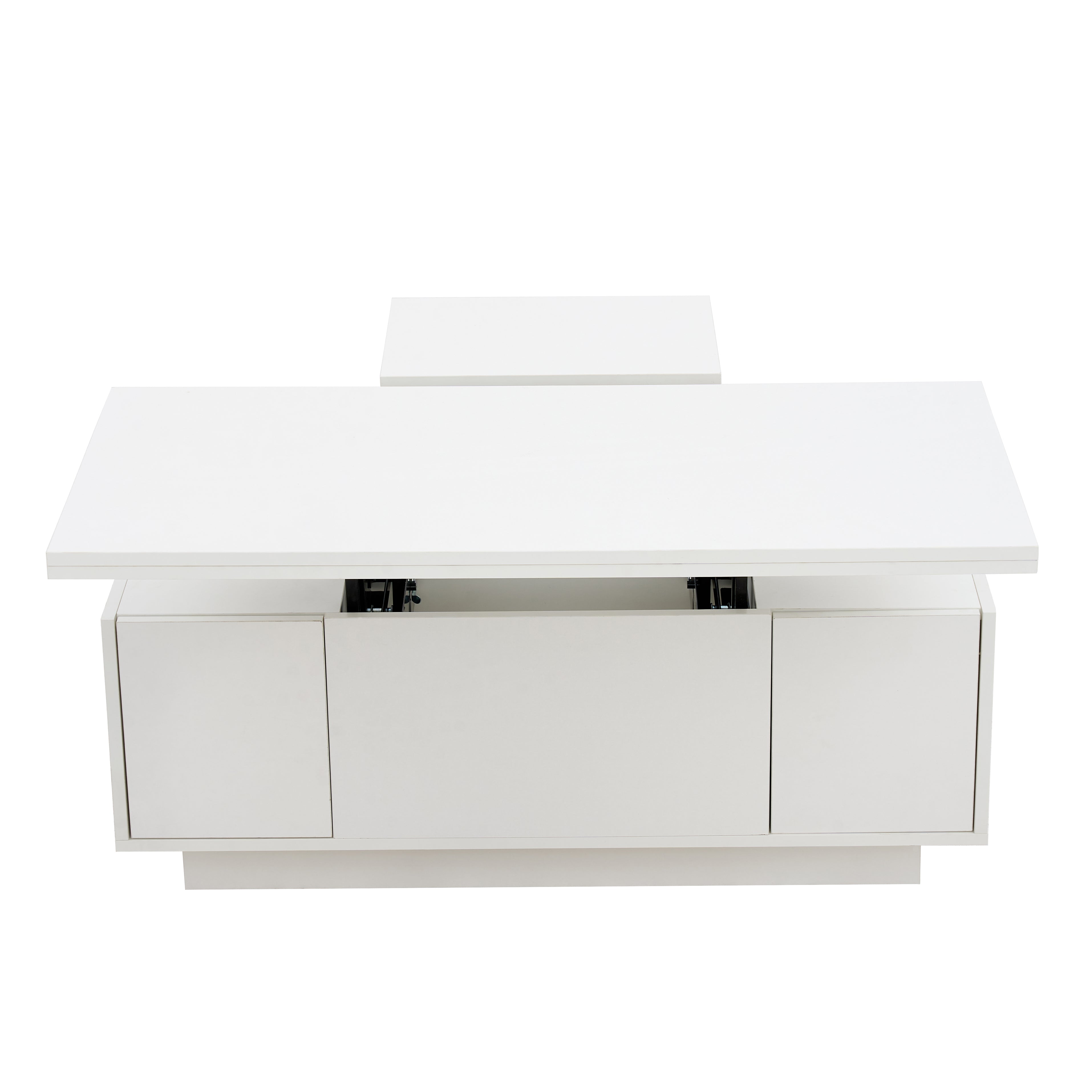 Logidon moderne salontafel met dubbel hefmechanisme, opbergruimte